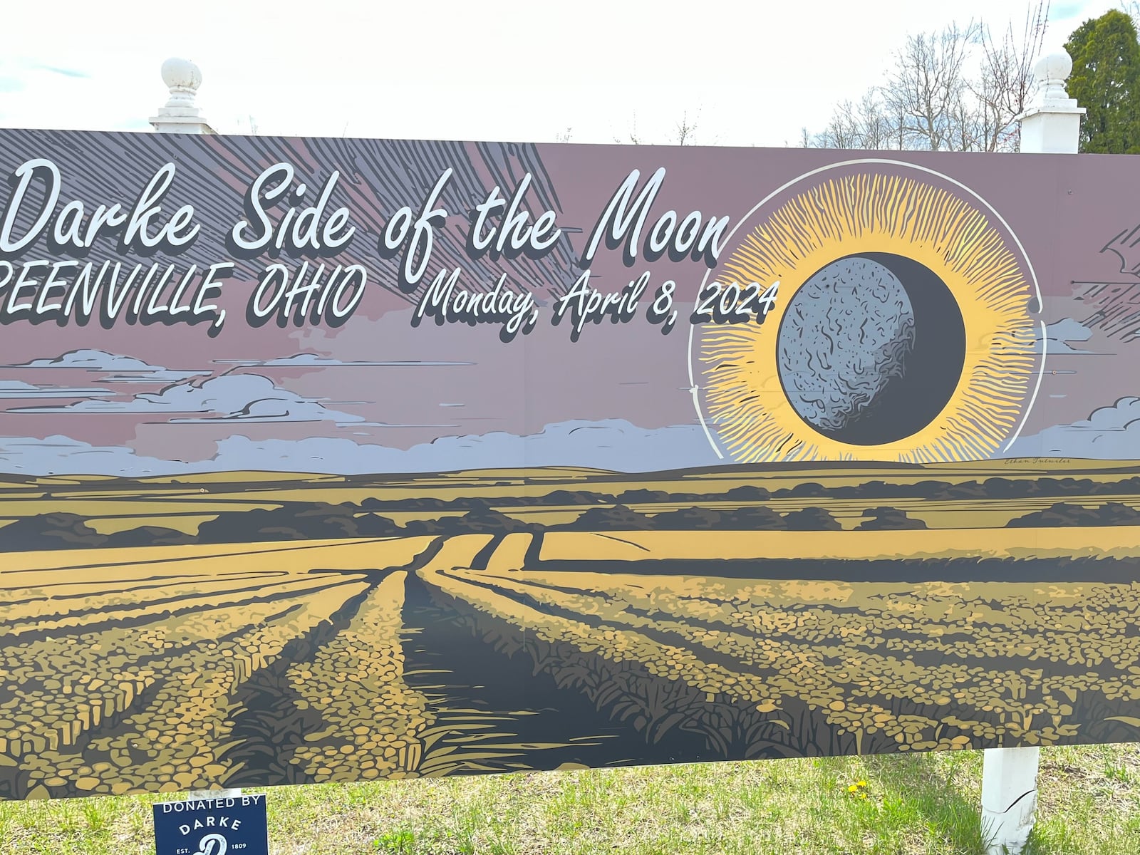 Visitors from out of state visited Darke County attractions as part of the 'Darke' Side of the Moon celebration Monday, April 8, 2024, as part of the total solar eclipse. RICH GILLETTE/STAFF PHOTO.