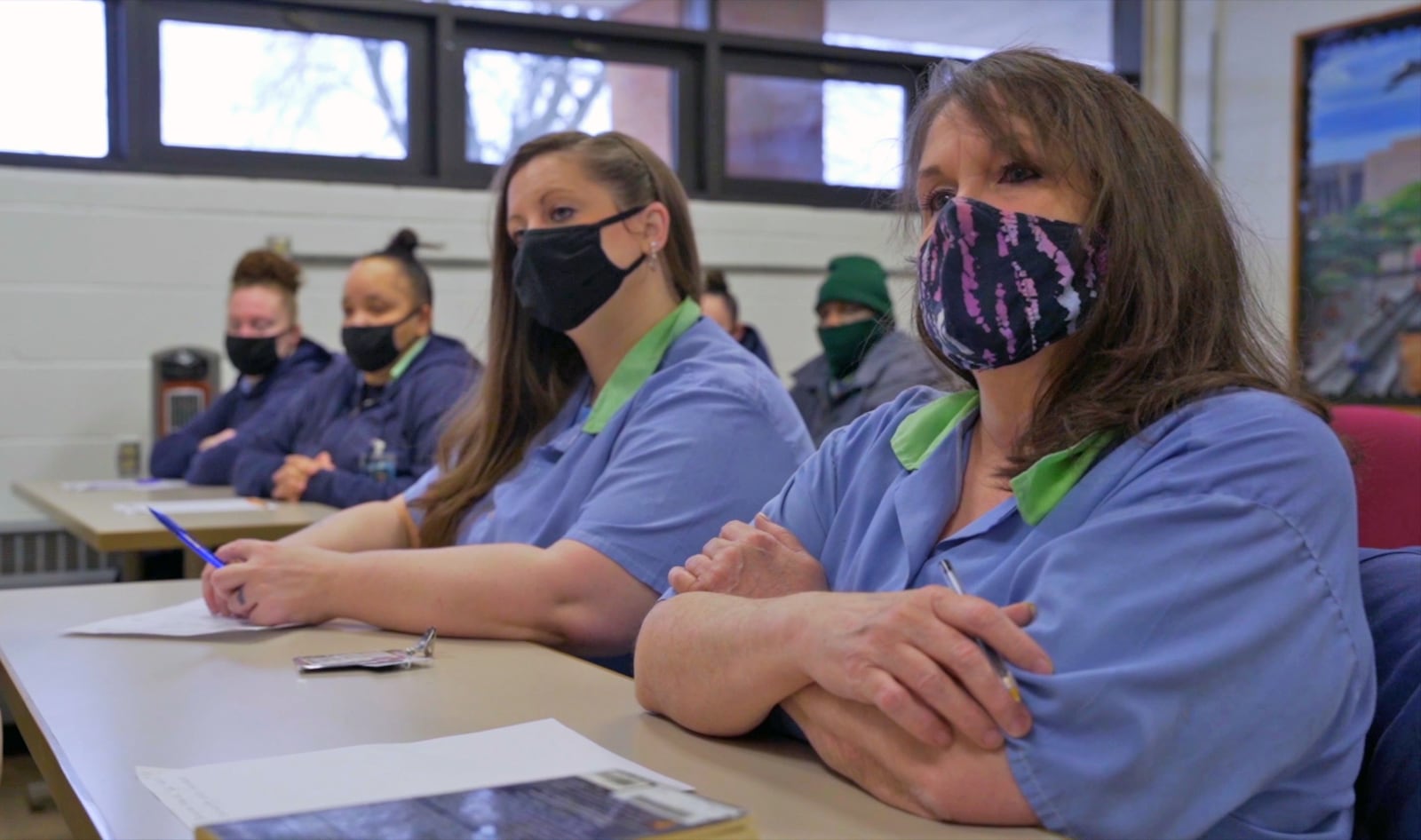 Women in Dayton Correctional Institution are able to take classes through Sinclair Community College and earn certificates and up to two associate's degrees. The program is in all the adult prisons in the state and six juvenile detention centers. Courtesy of Sinclair Community College.