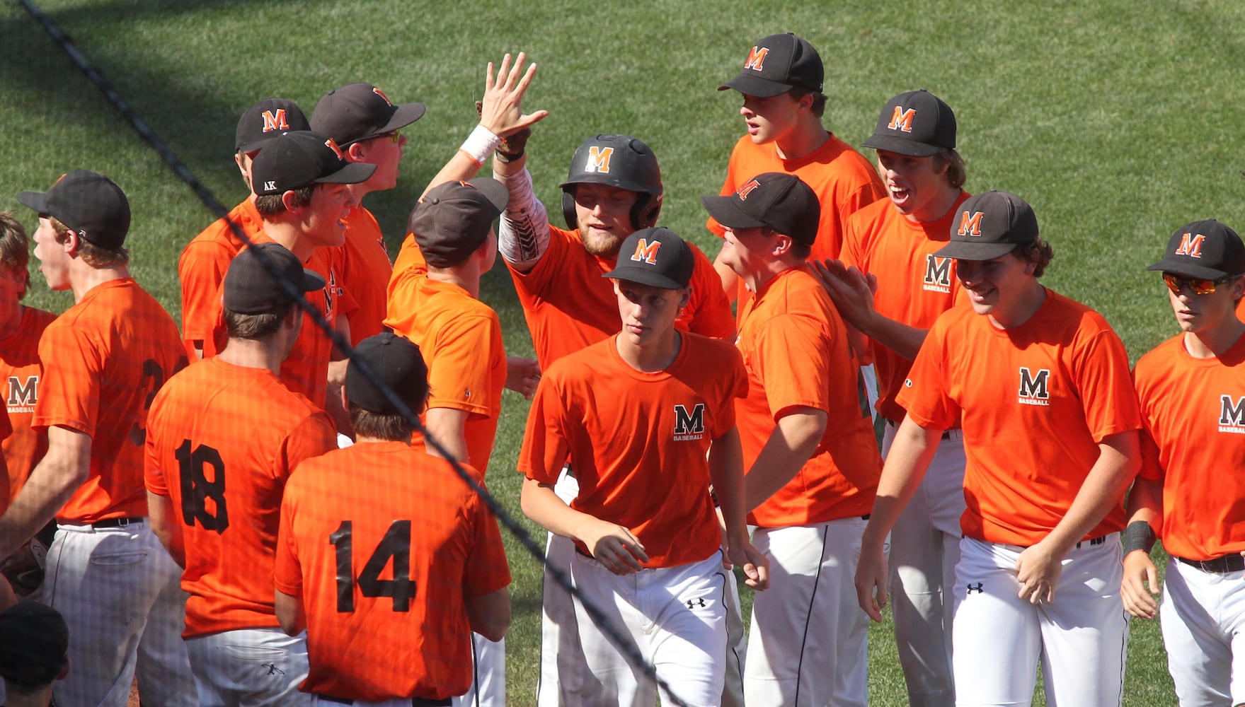 Photos: Minster beats Russia in state baseball final