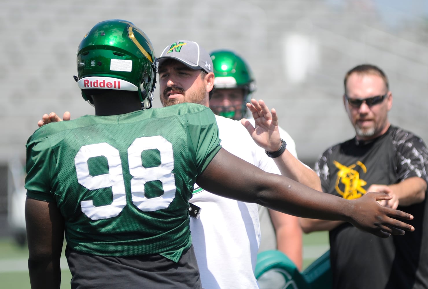 PHOTOS: Northmont Thunderbolts preseason football practice