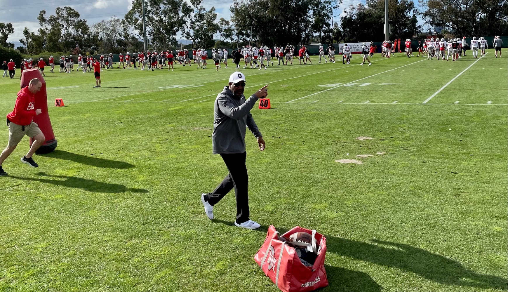 Ohio State Football Rose Bowl Practice