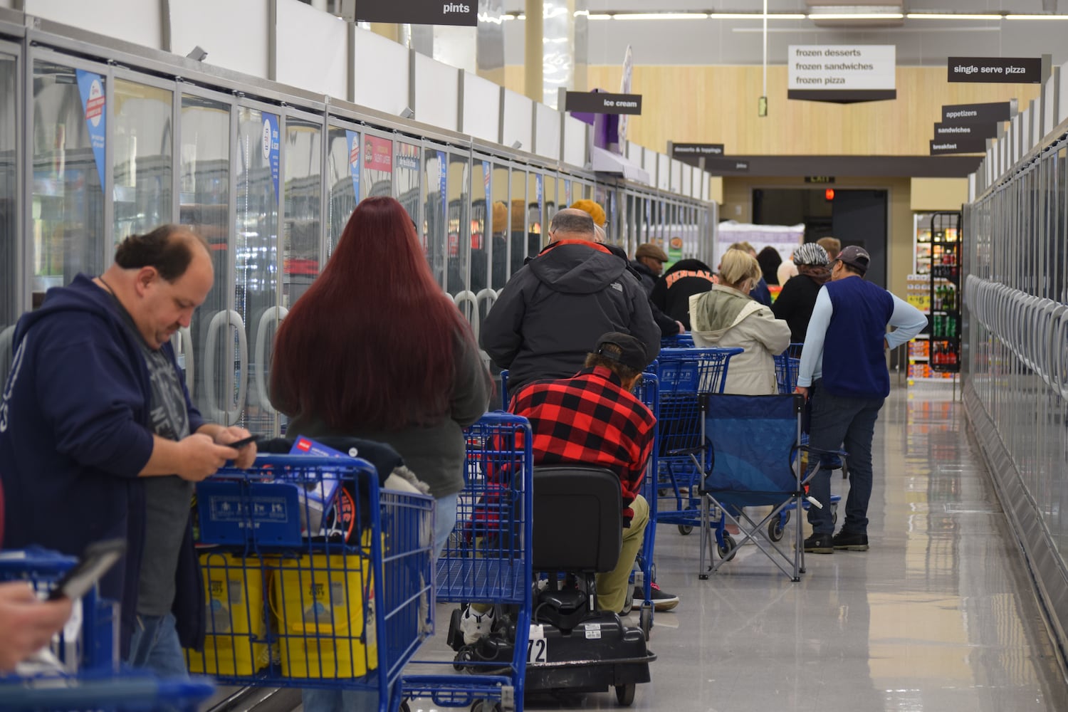 PHOTOS: Did we spot you Thanksgiving shopping today?