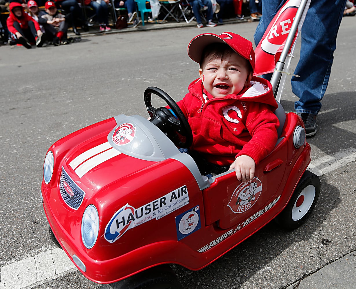 PHOTOS: Cincinnati Reds Opening Day Parade