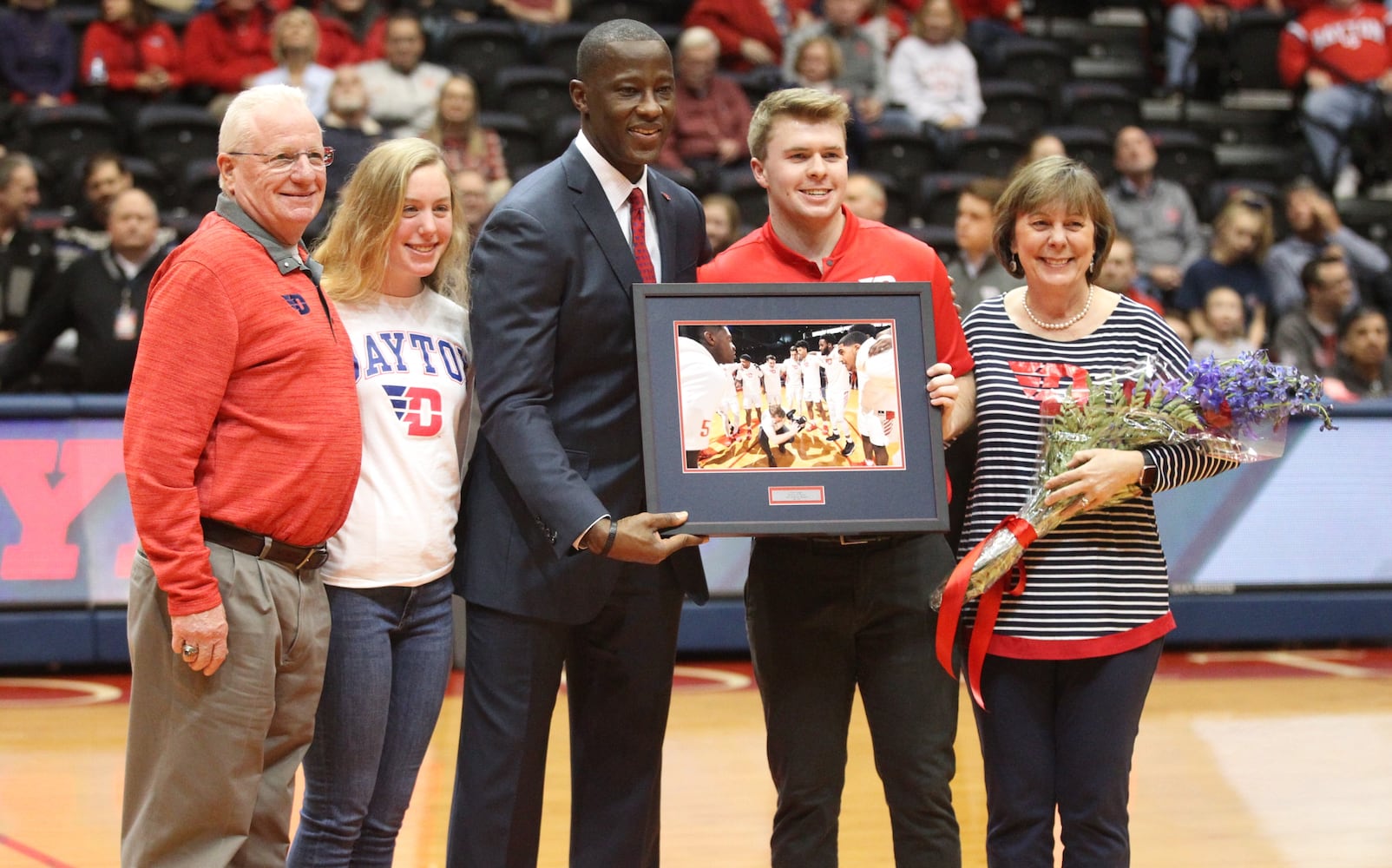 Dayton Flyers: Photos from Senior Night ceremony