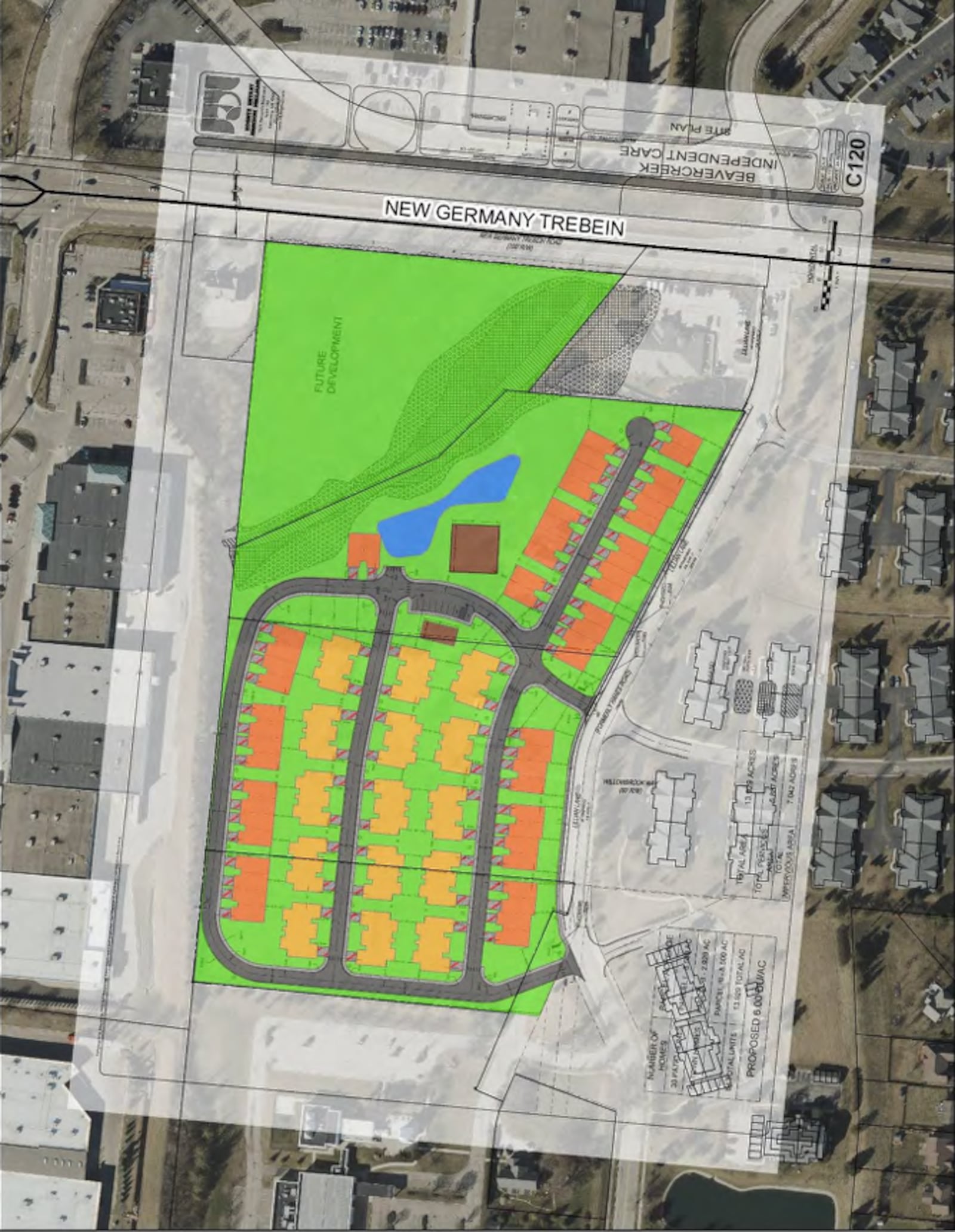 A local developer has been approved to construct 84 multi-family homes near the Hindu Temple of Dayton in Beavercreek. CONTRIBUTED