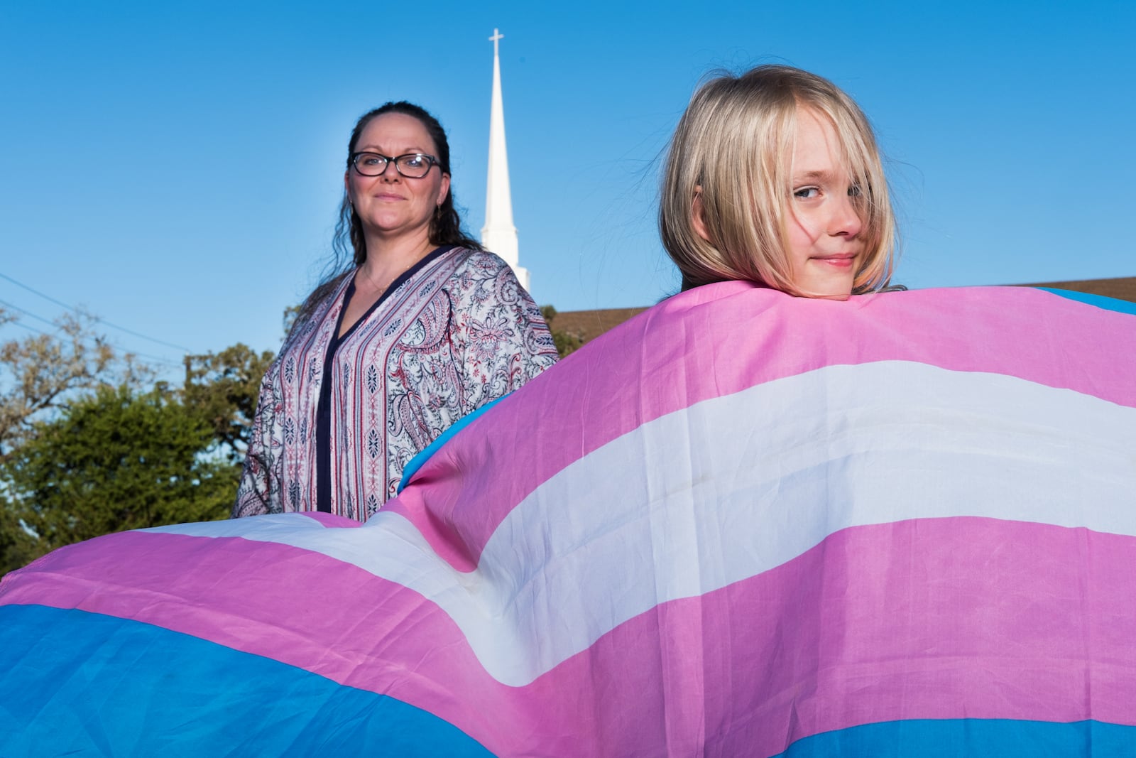 The documentary, which will be shown at the Neon on March 11, focuses on Kimberly Shappley and her transgender daughter, Kai. Photo by Kelly West.