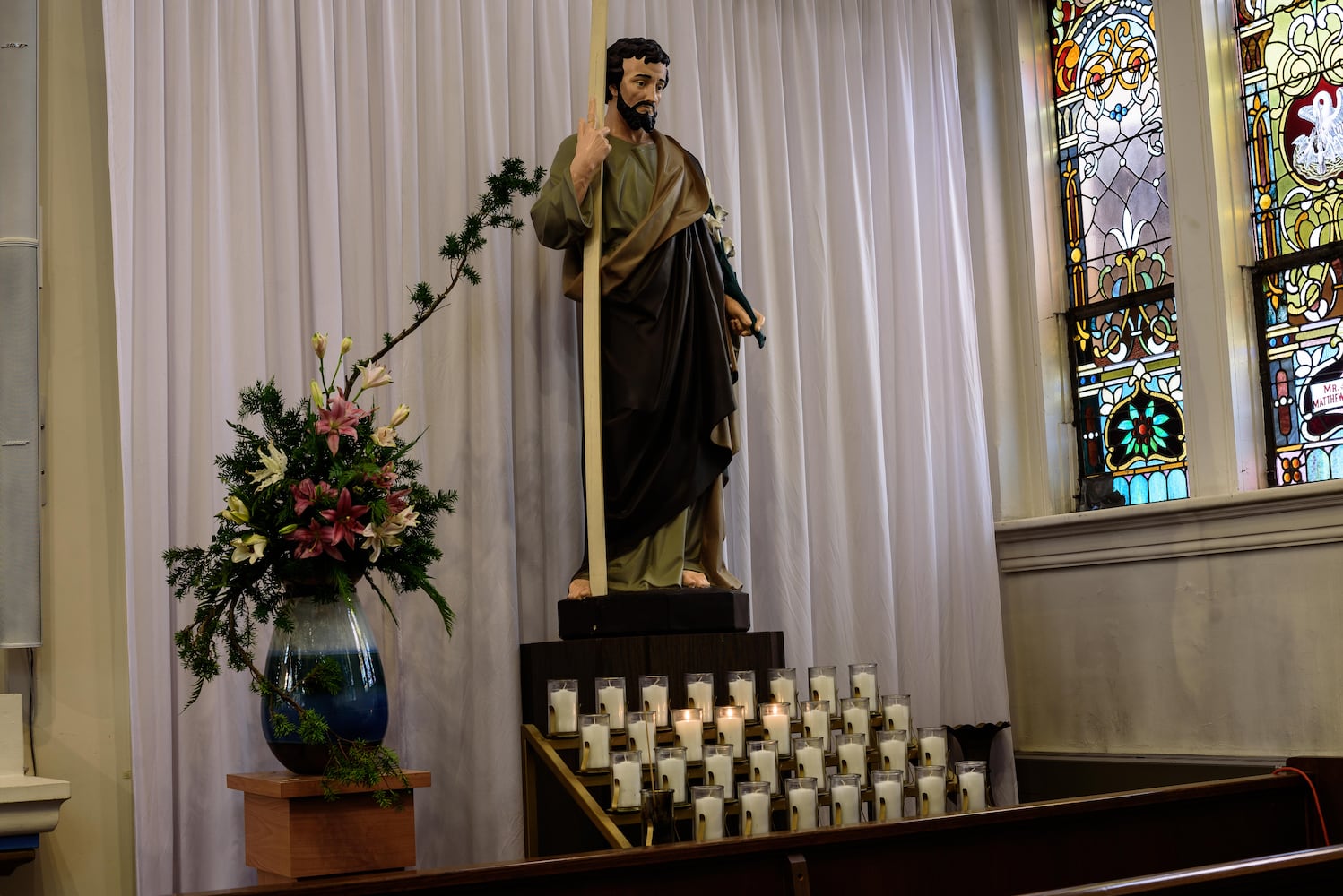 PHOTOS: A look inside Nhà Thờ Thánh Tâm (Sacred Heart Church) in downtown Dayton decorated for Christmas