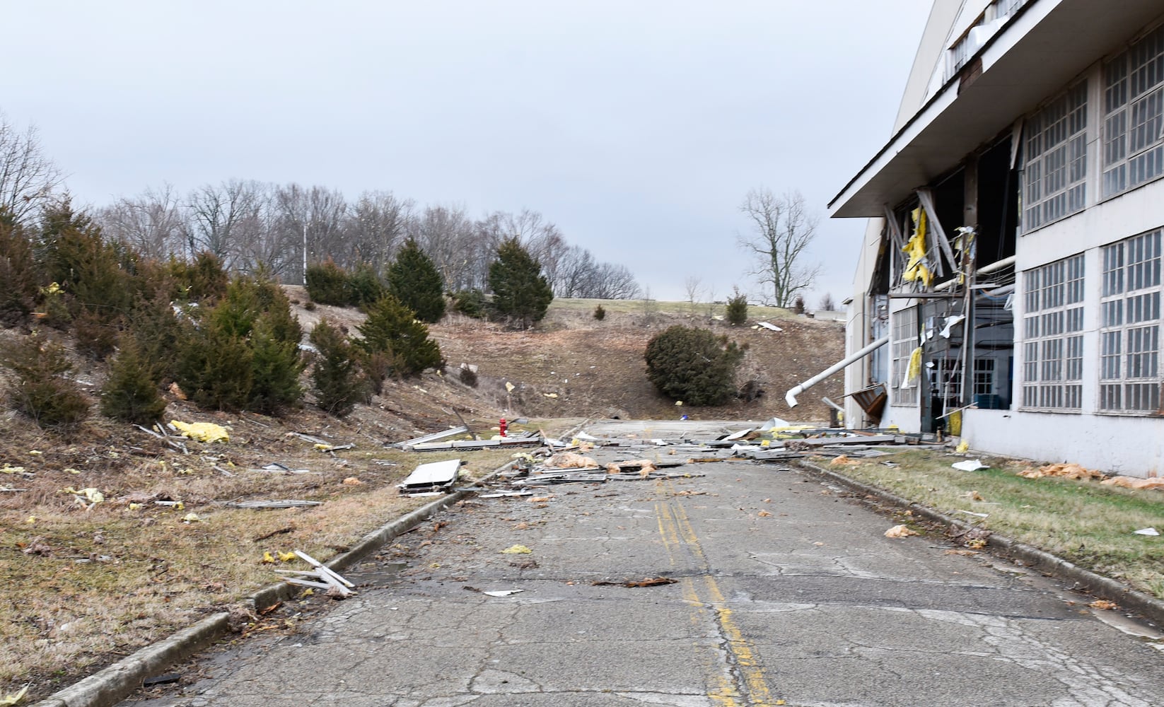 Wright-Patterson Air Force Base storm damage