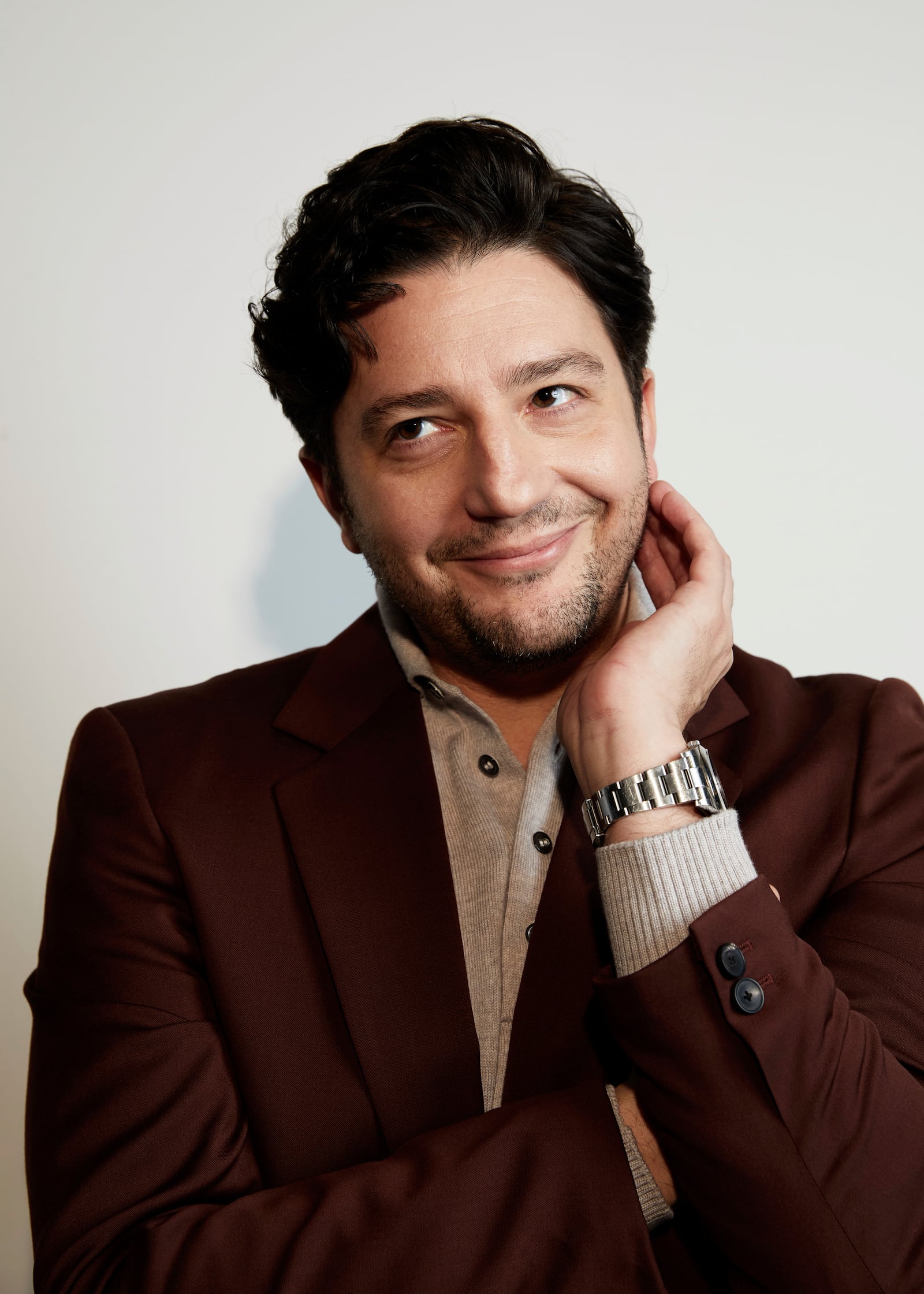 John Magaro poses for a portrait on Tuesday, Oct. 22, 2024, in New York. (Photo by Taylor Jewell/Invision/AP)