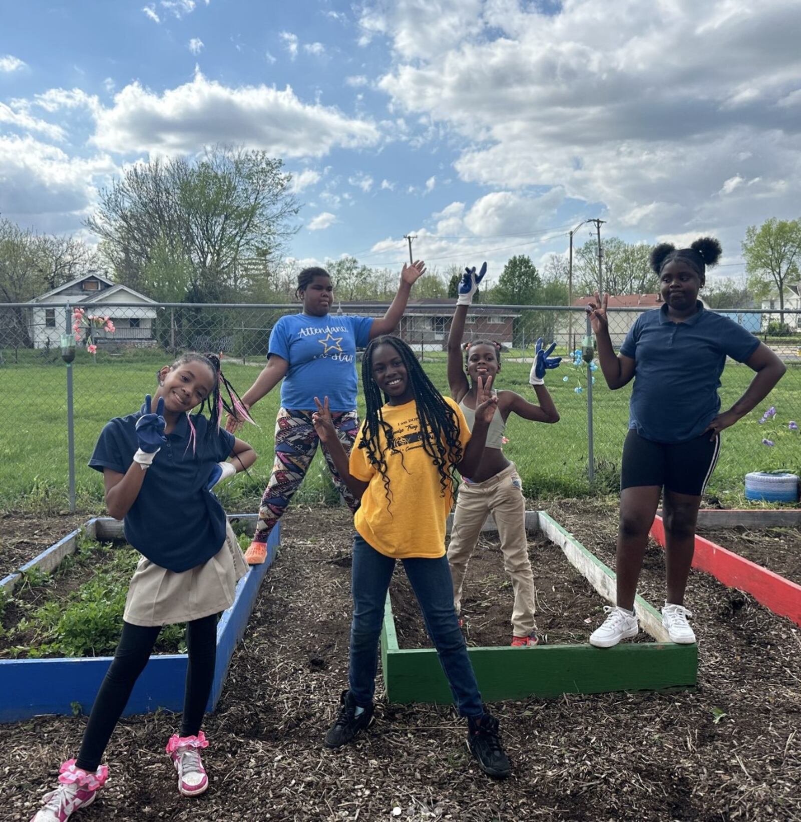 The Boys and Girls Club of Dayton has a garden where kids can grow their own food. CONTRIBUTED