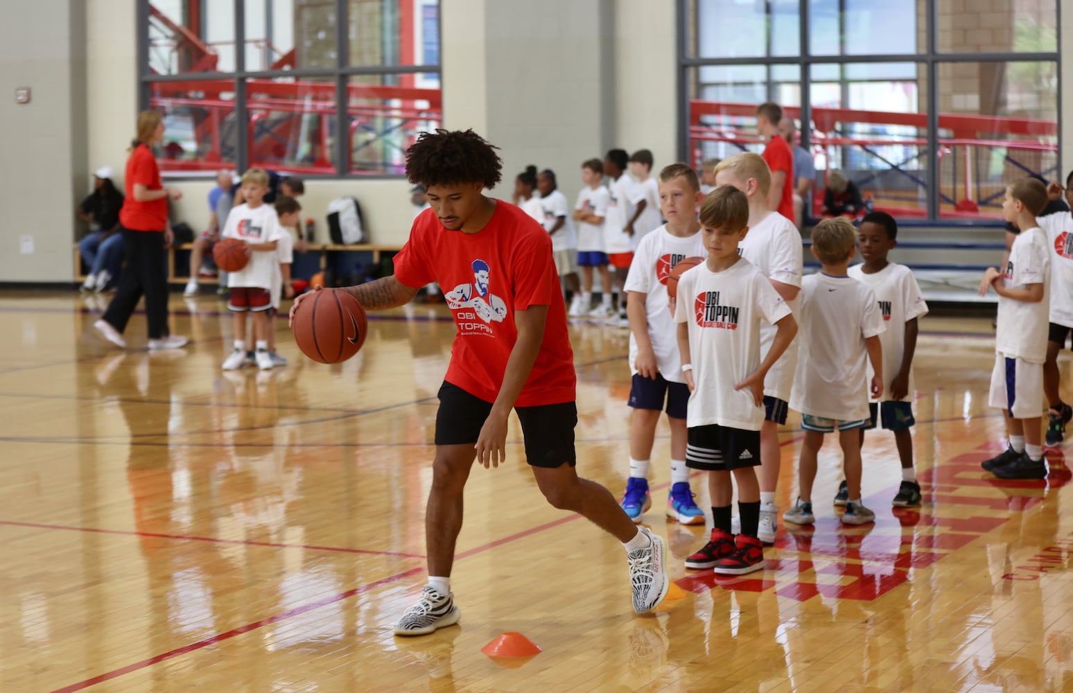 Obi Toppin Basketball Camp