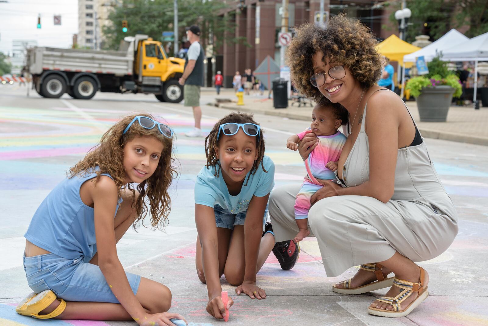 Art in the City, the AES Ohio Summer in the City signature event was held in downtown Dayton on Saturday, Aug. 6, 2022. Hosted by the Downtown Dayton Partnership, the event featured over 300 artists. Did we spot you there? TOM GILLIAM / CONTRIBUTING PHOTOGRAPHER