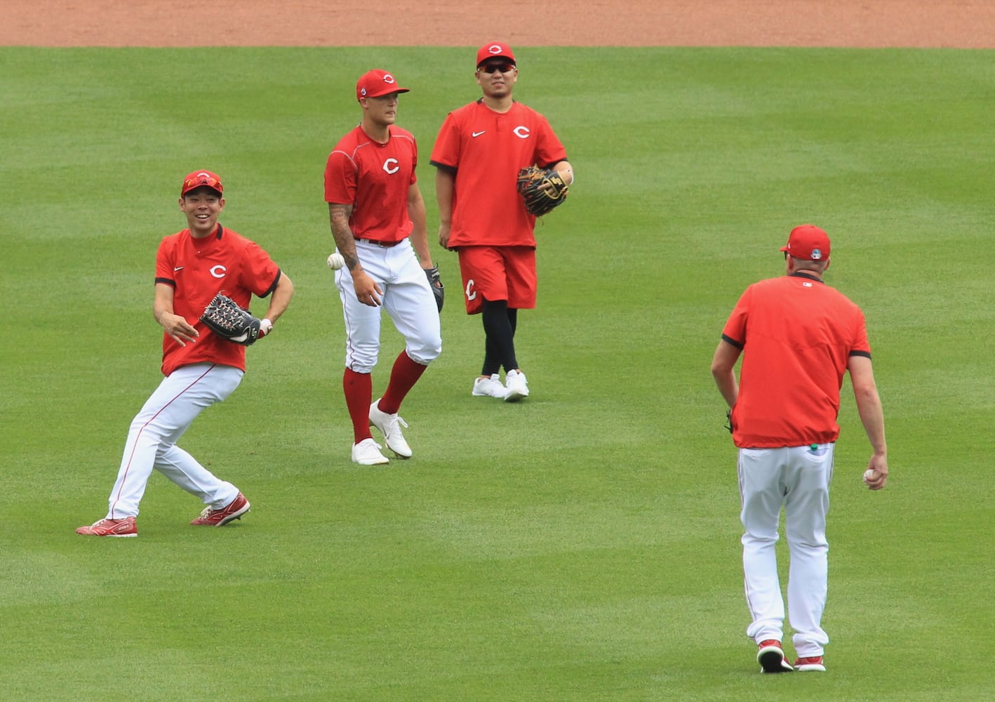 Photos: Cincinnati Reds start Summer Camp at Great American Ball Park