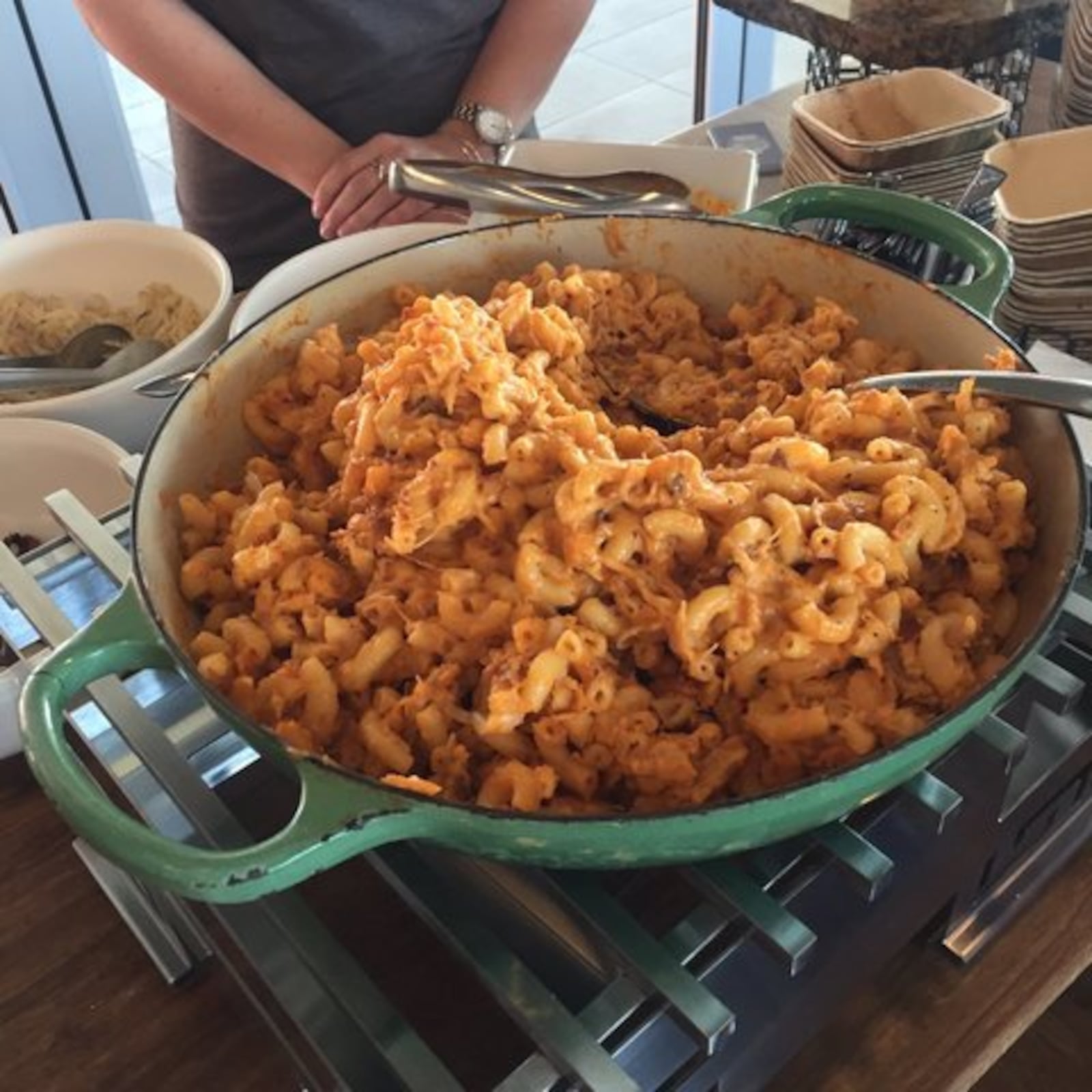 BBQ macaroni and cheese from Keystone Bar and Grill. PHOTO: LIBBY CUNNINGHAM, WCPO.