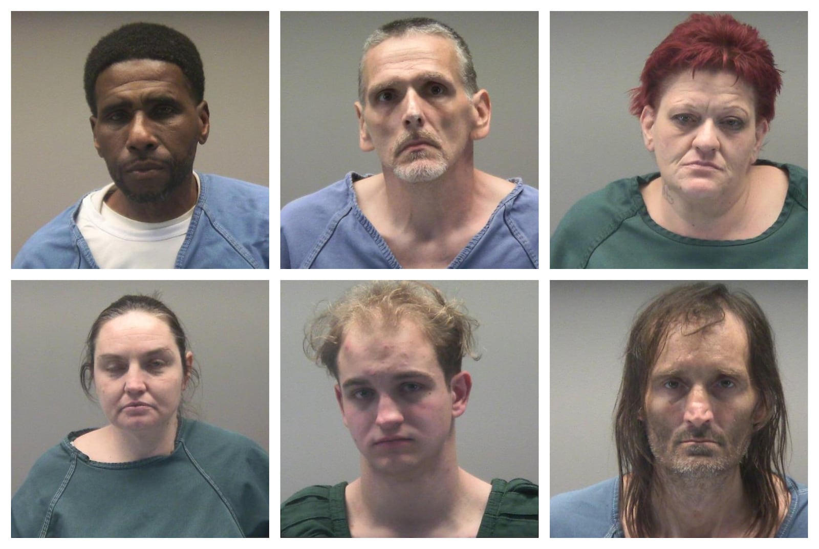 Six inmates deaths have been reported at Montgomery County Jail. Steven Blackshear, Aaron, Dixon, Amanda Campbell, Amber Goonan, Isaiah Trammell and Gerald Ford all died after being booked into the jail this year. Photos provided by the Montgomery County Sheriff's Office.