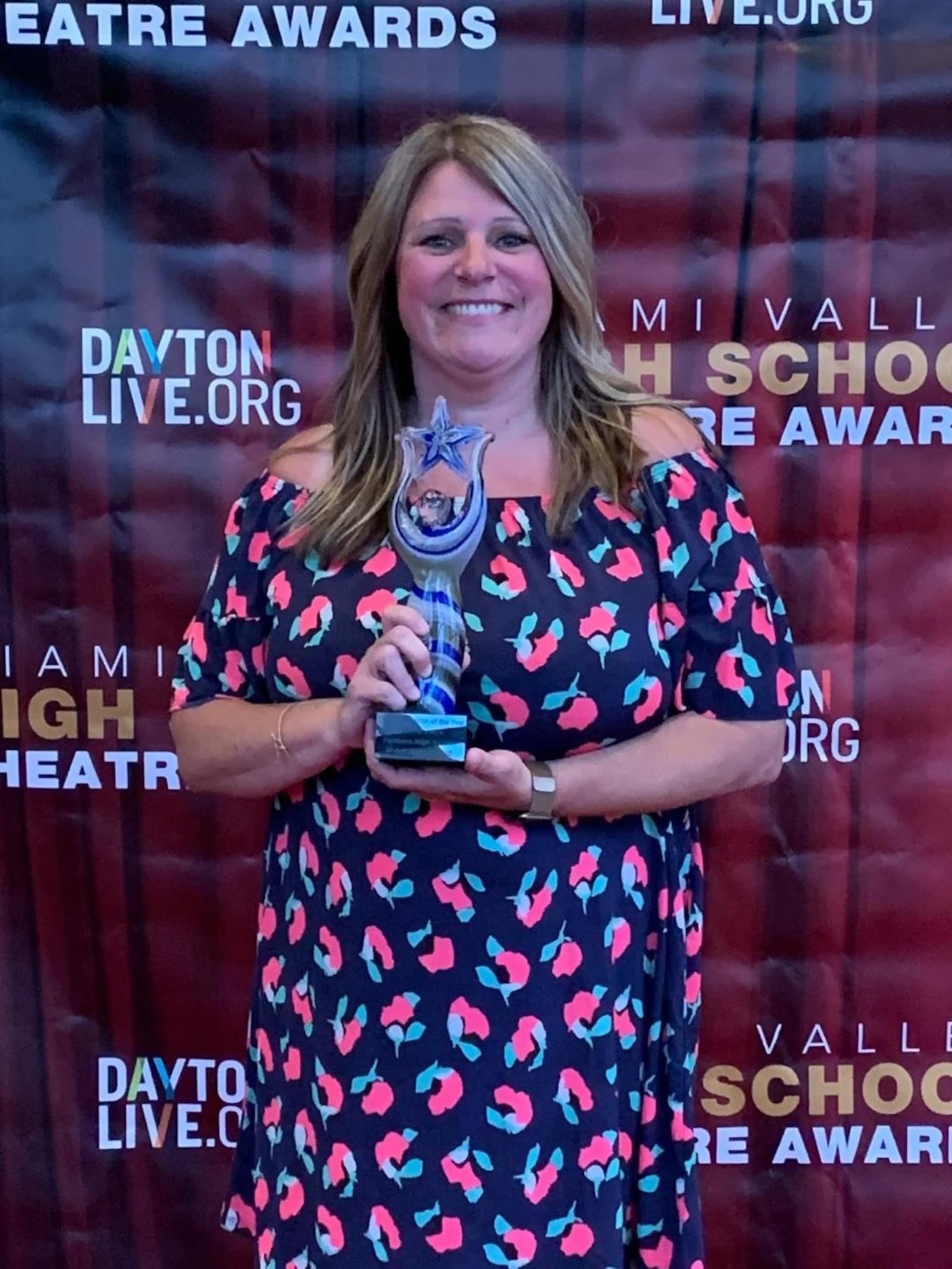 Karen Gorretta of Fairborn High School was named the 2021-2022 Theatre Program Director of the Year from the Miami Valley High School Theatre Awards. CONTRIBUTED