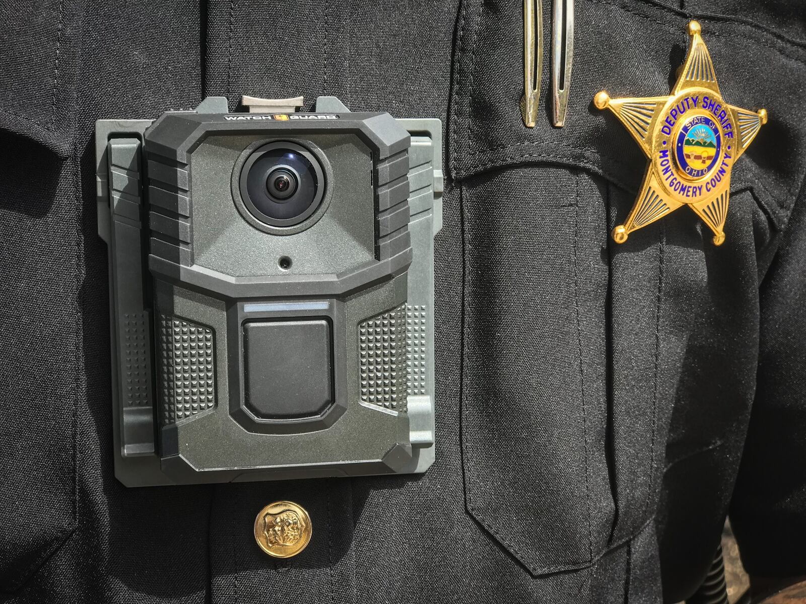 The Montgomery County Sheriff's Office will equip deputies with body worn cameras as shown on Deputy Herman Dixon.