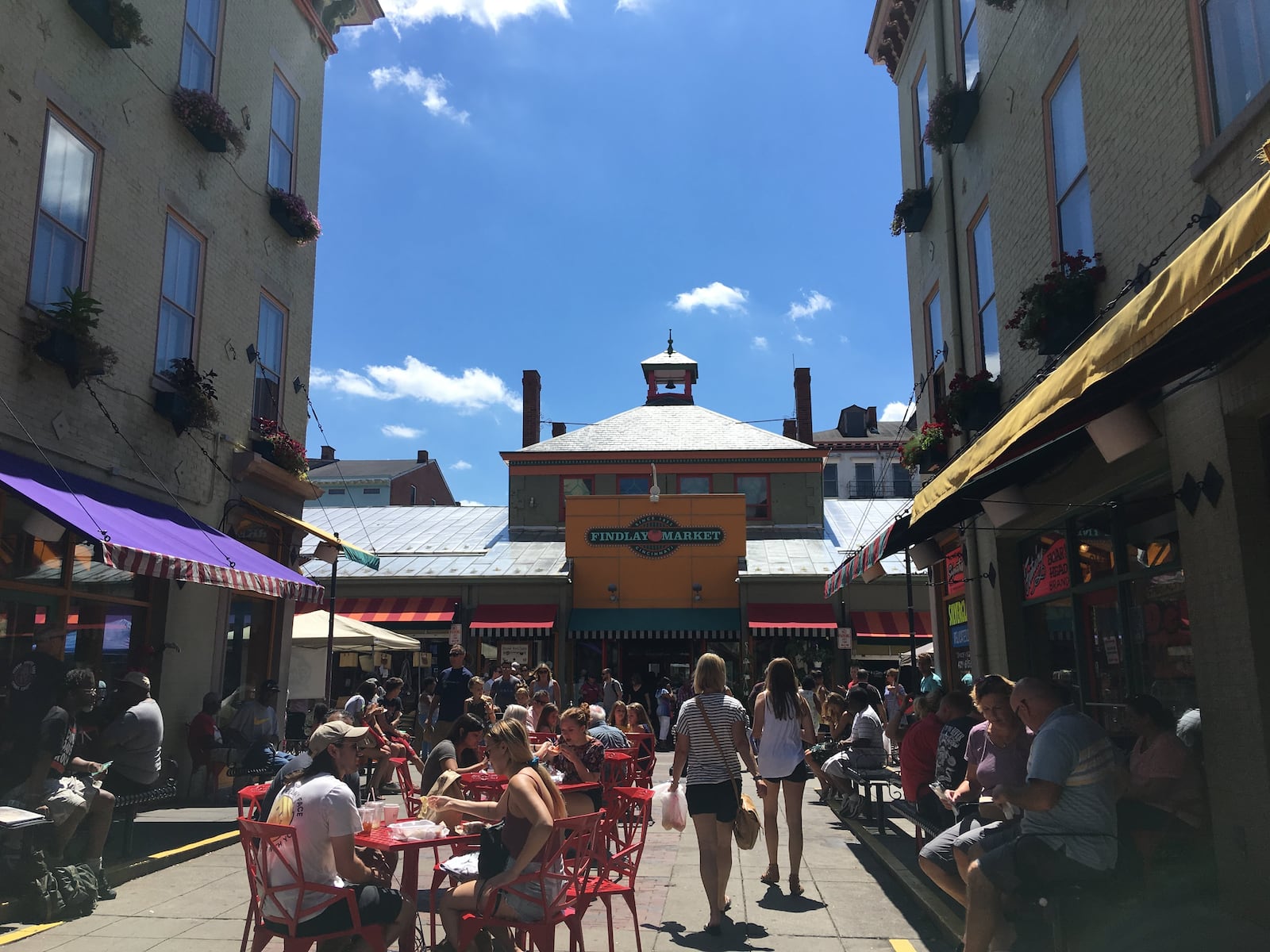 FIndlay Market is a foodie paradise in Cincinnati, Ohio.