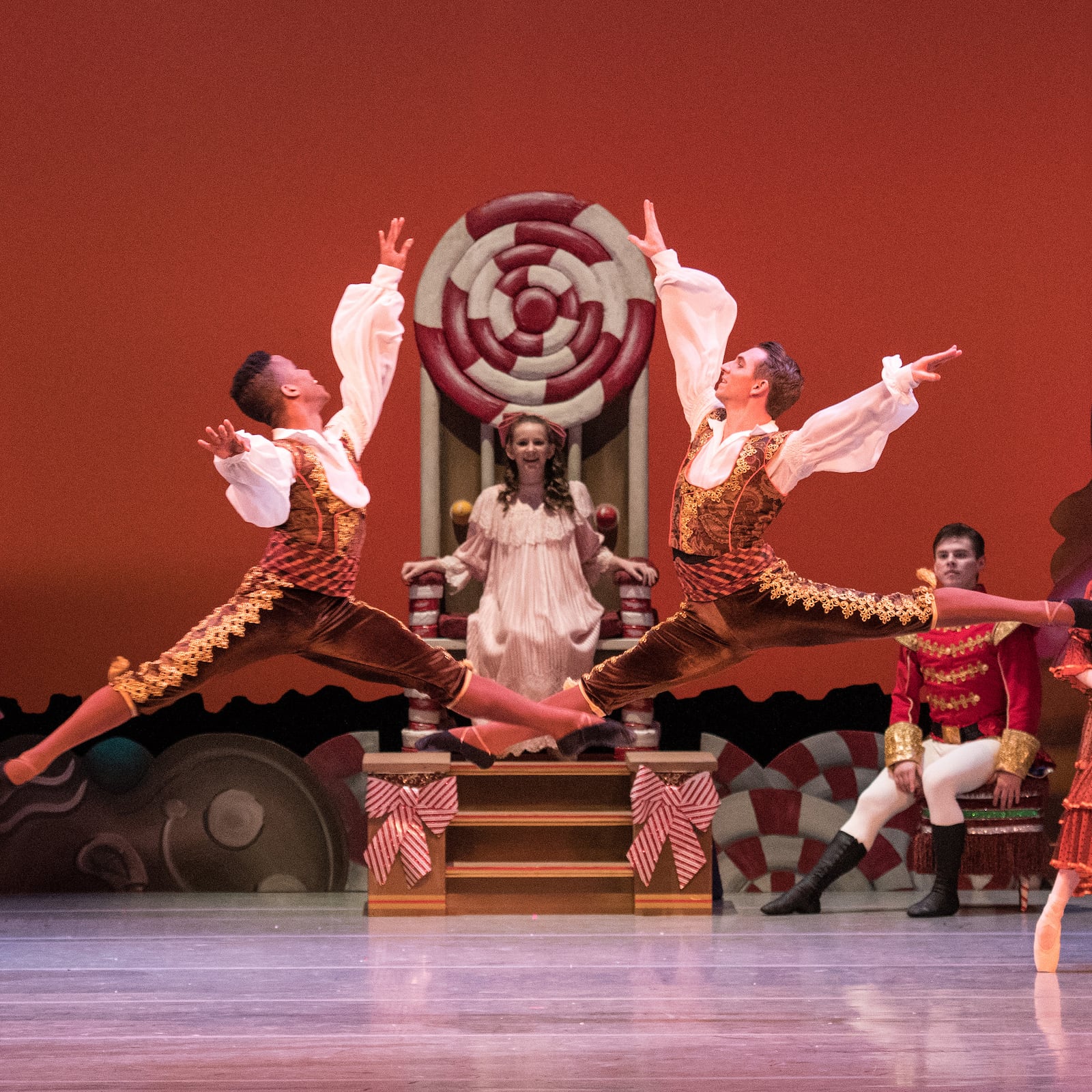 Clara is delighted in the Land of Sweets in Dayton Ballet’s “The Nutcracker” CONTRIBUTED