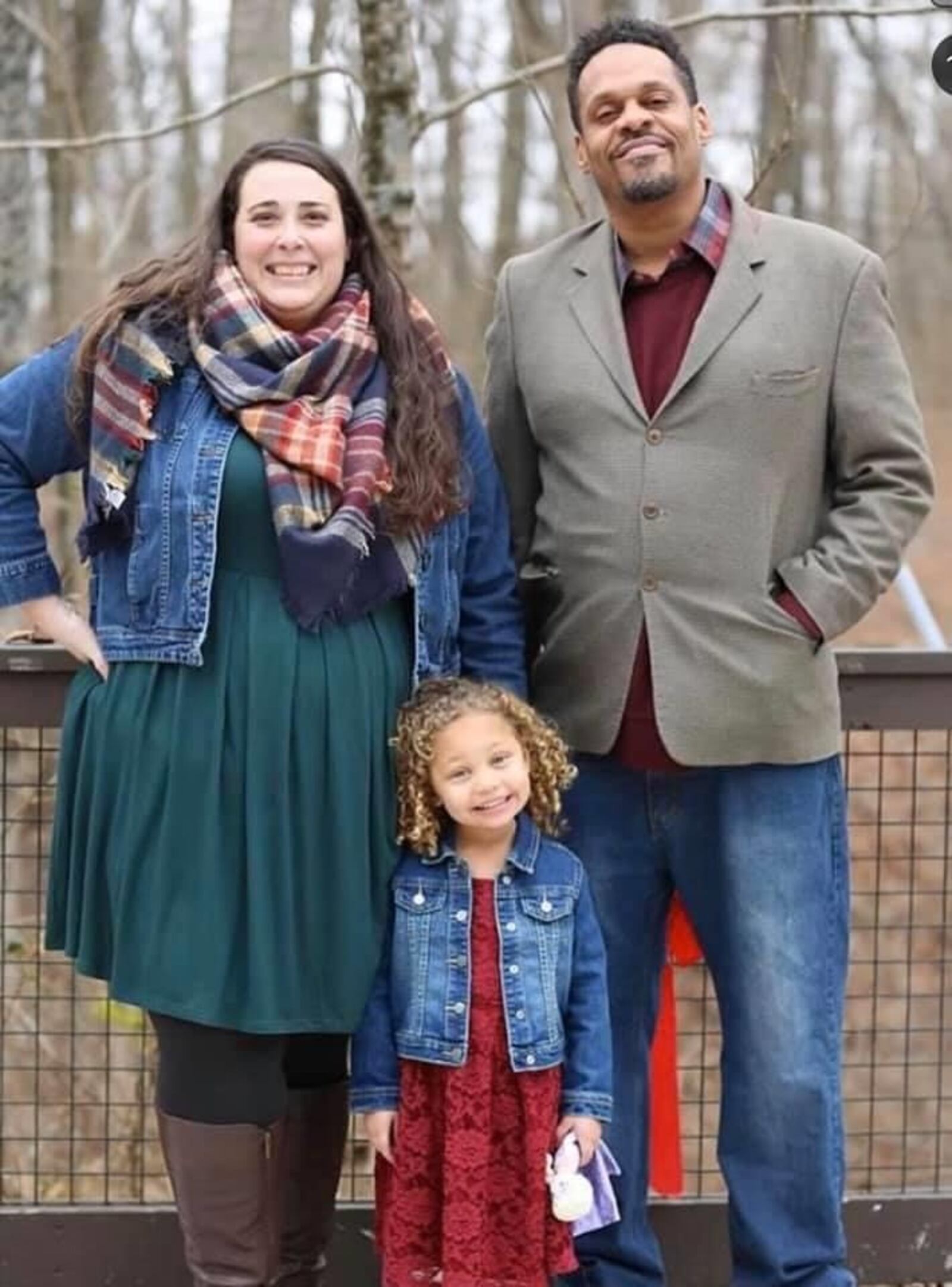 Pamela, Walter and Jasmine Chandler of West Carrollton. CONTRIBUTED