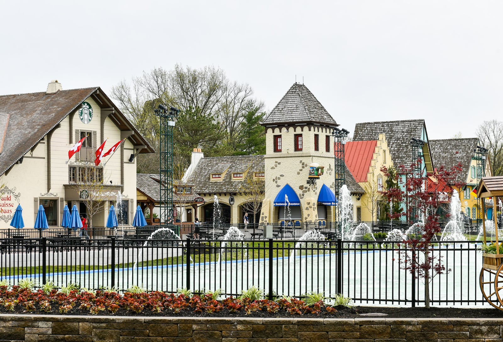 Kings Island held their media day event previewing what to expect this year Wednesday, April 17, 2019 in Mason. The Kings Mills Antique Autos are back in action and The Beast is celebrating forty years in operation this season. The park entrance has been upgraded with improvements to the Royal Fountain, building facades and new pavers and landscaping in that area. NICK GRAHAM/STAFF