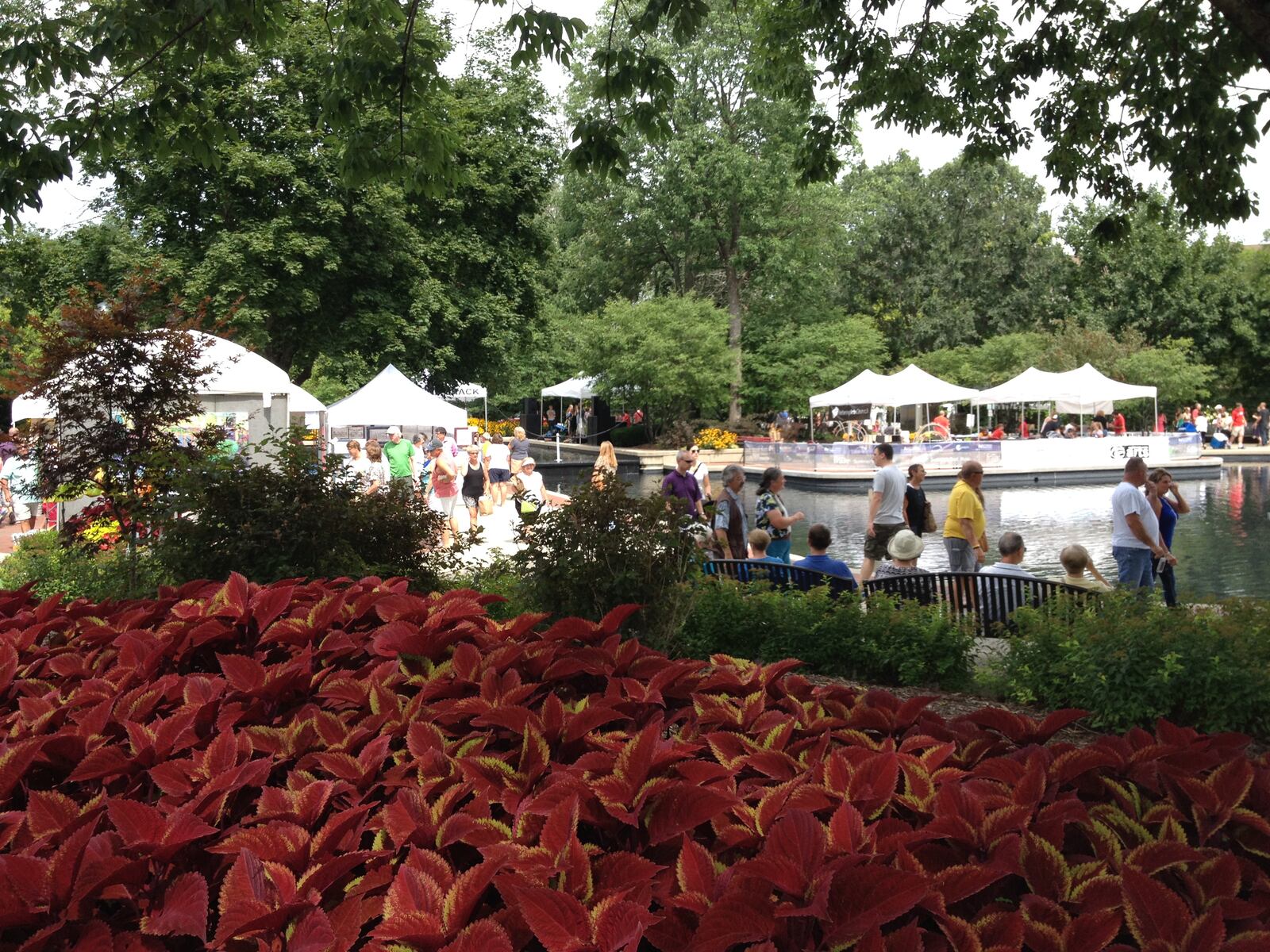 Art on the Commons will held Sunday, Aug 10 at Lincoln Park Commons.  (Lauren Stephenson/Staff)