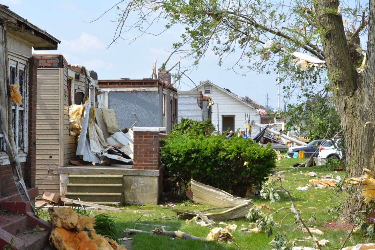 PHOTOS: Daylight reveals widespread damage from Monday storms