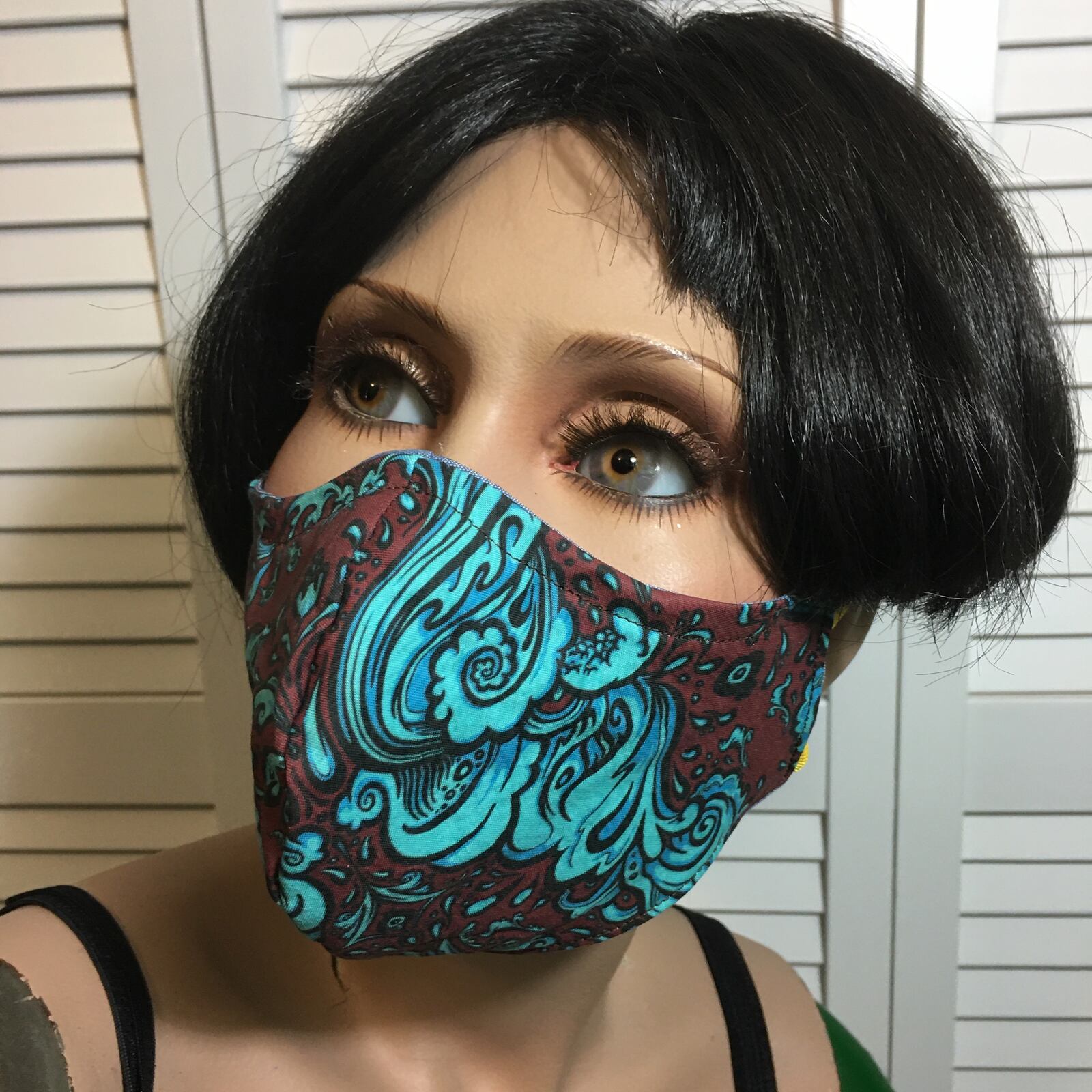 Amy Kollar Anderson has been making usable masks since the  beginning of the pandemic. CONTRIBUTED