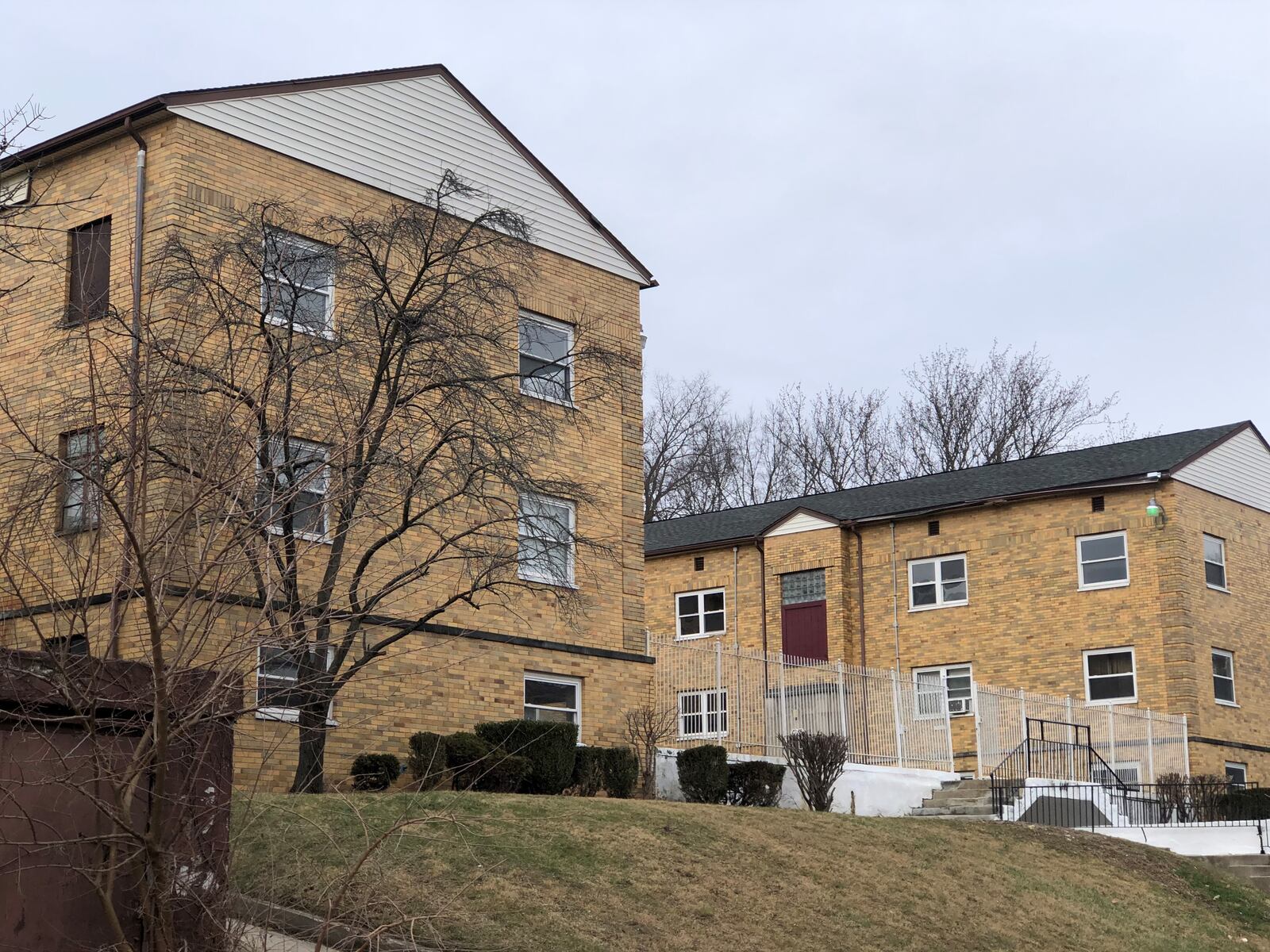 Apartments at 1119 Linda Vista Ave. in northwest Dayton. CORNELIUS FROLIK / STAFF