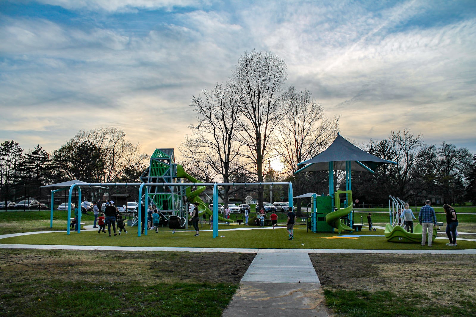 Centerville-Washington Park District recently added an all-inclusive playground at one of its most popular parks. Yankee Park, 7500 Yankee St., dedicated the new playground Friday, May 13, 2022. CONTRIBUTED