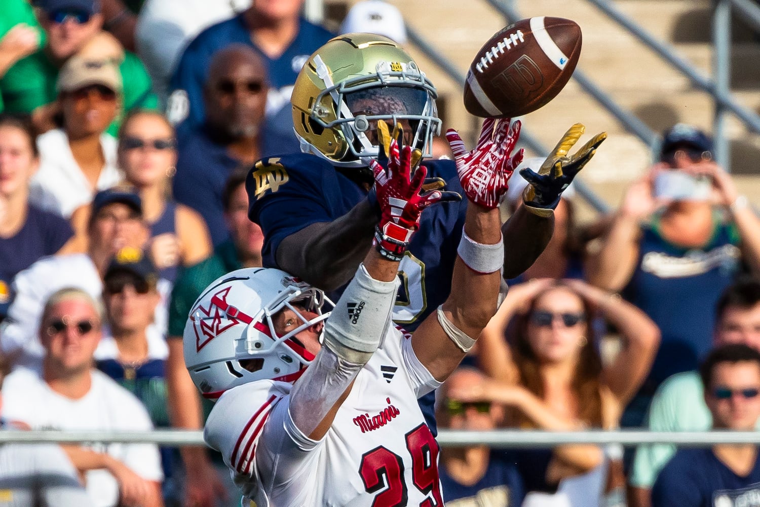 Miami Ohio Notre Dame football