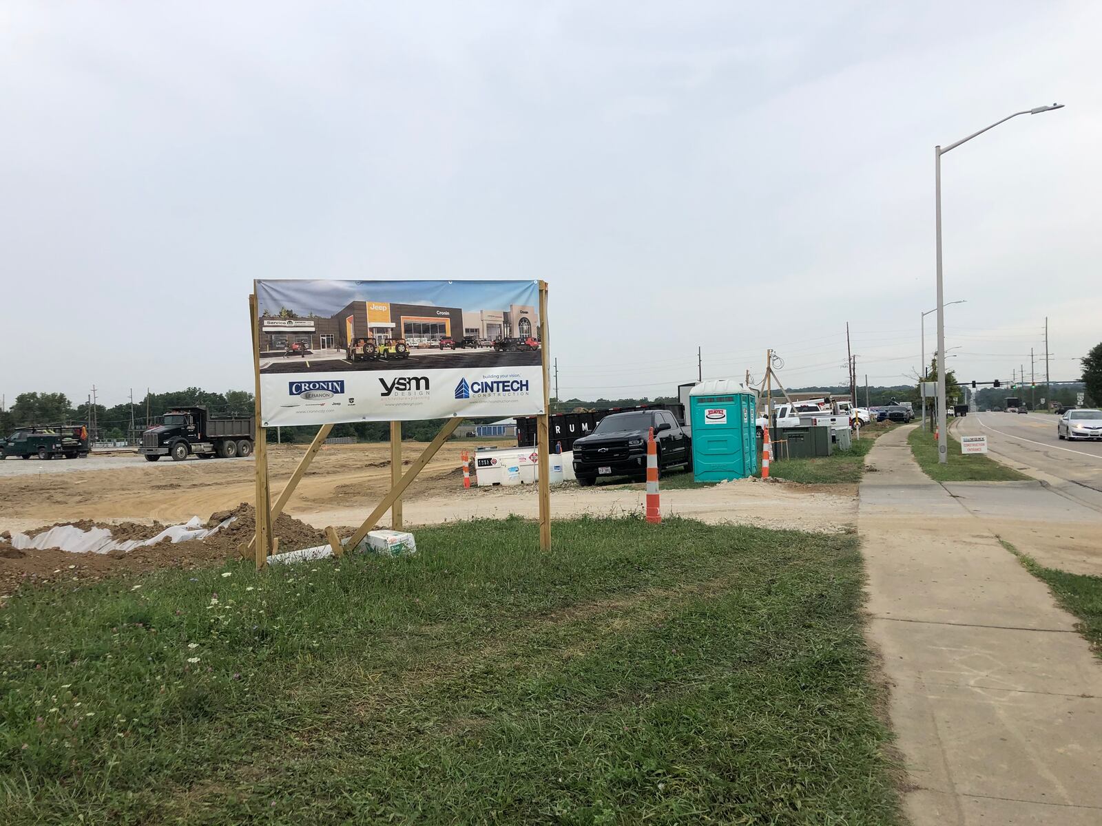 Cronin Chrysler Dodge Jeep Ram is moving to seven acres less than a mile from its current location on Ohio 63, West Main Street in Lebanon.