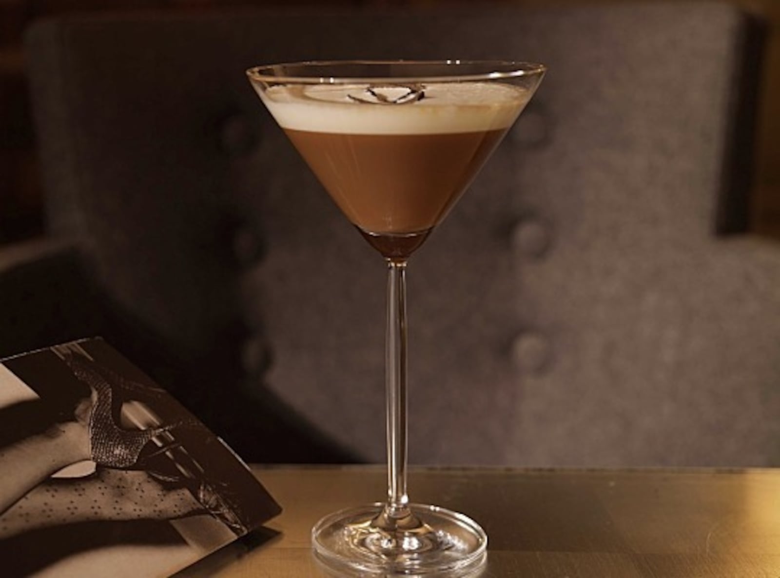 Hot chocolate martini