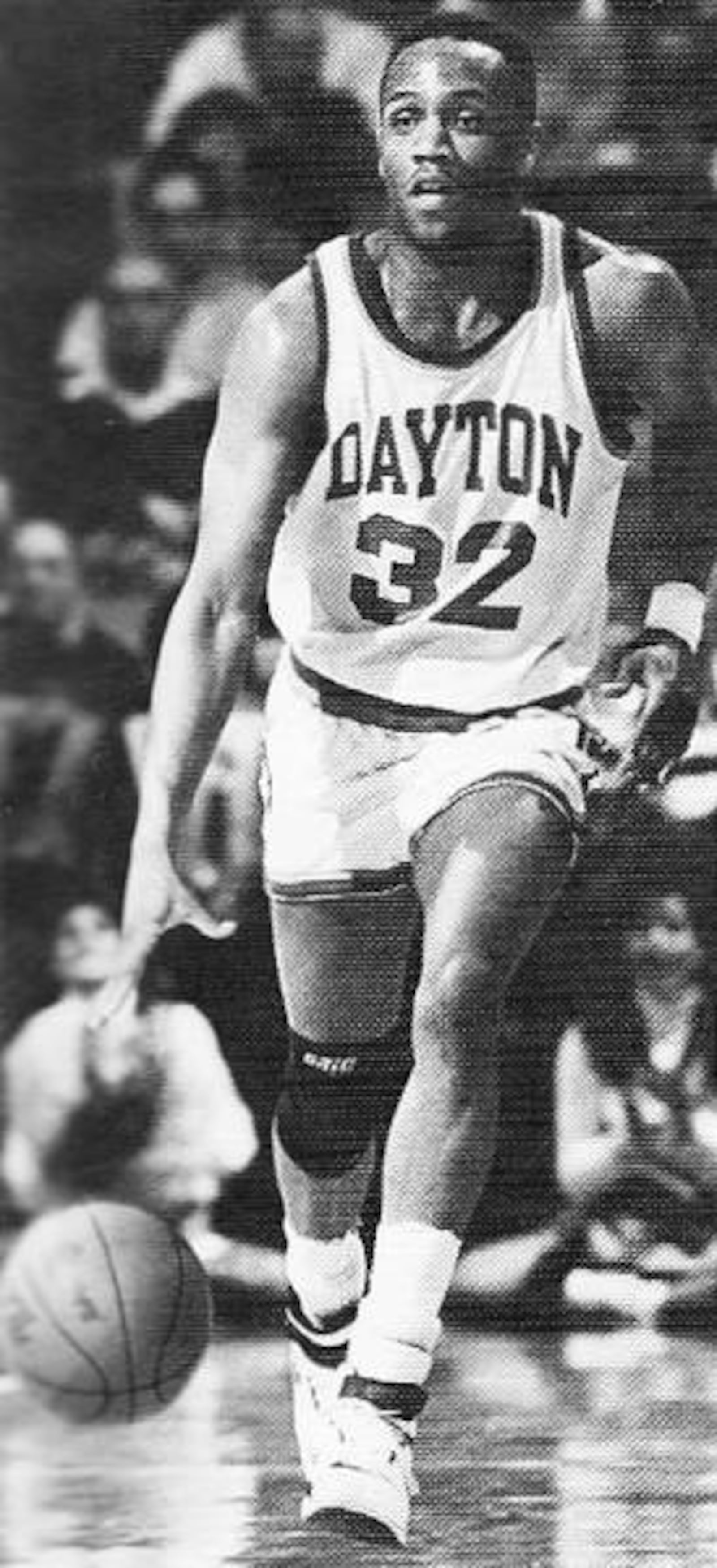 Negele Knight, former Flyer and who was selected by the Phoenix Suns in the second round of the 1990 NBA Draft. SOURCE: UDPRIDE.COM