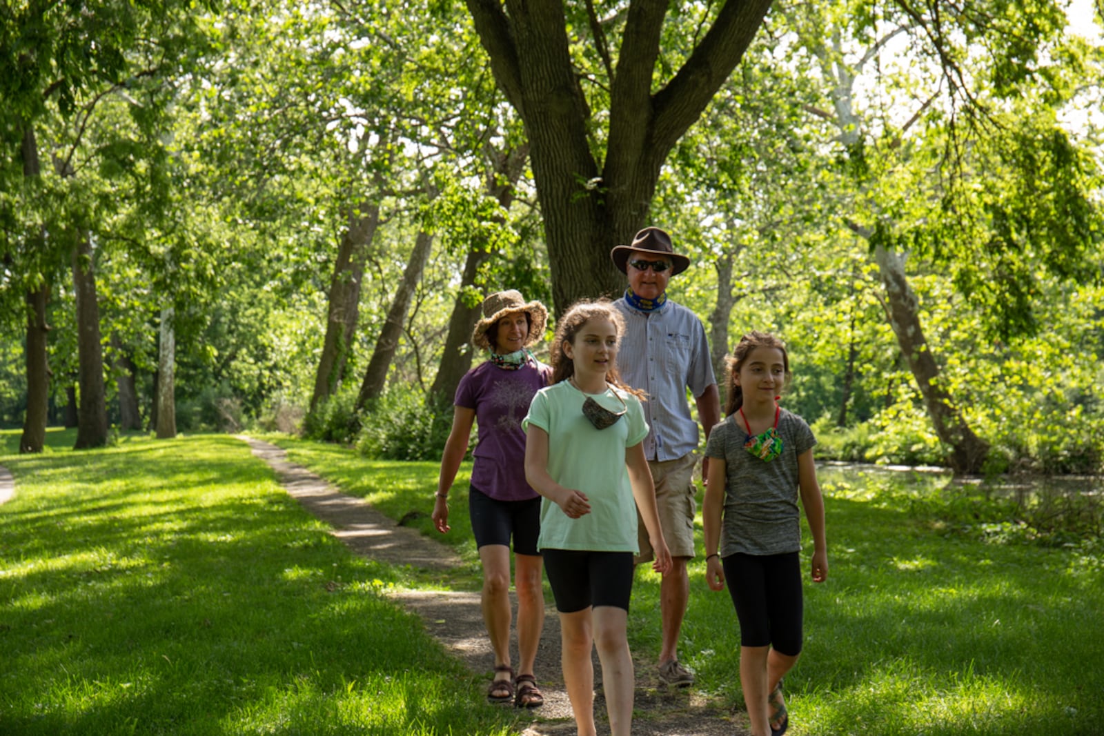 A walk outdoors is something the whole family can enjoy together. Outdoor activity promotes physical and mental wellness. CONTRIBUTED PHOTO FIVE RIVERS METROPARKS