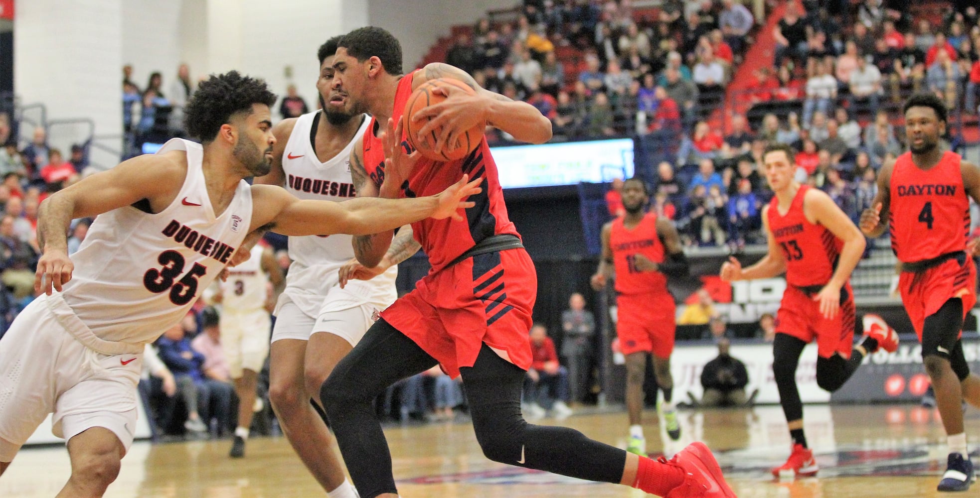 Twenty photos: Dayton Flyers vs. Duquesne Dukes