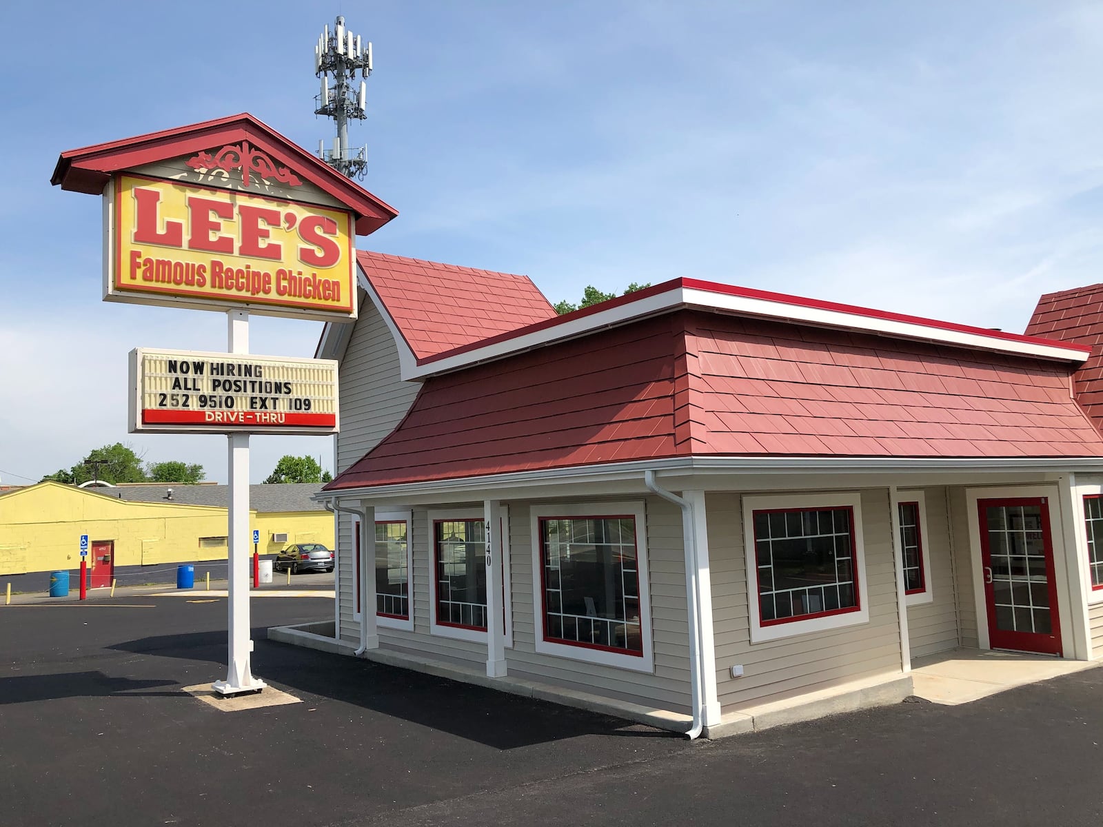 On May 28, 2020, Lee's Famous Recipe will reopen its Harrison Twp. restaurant that had been destroyed by fire in December 2018.