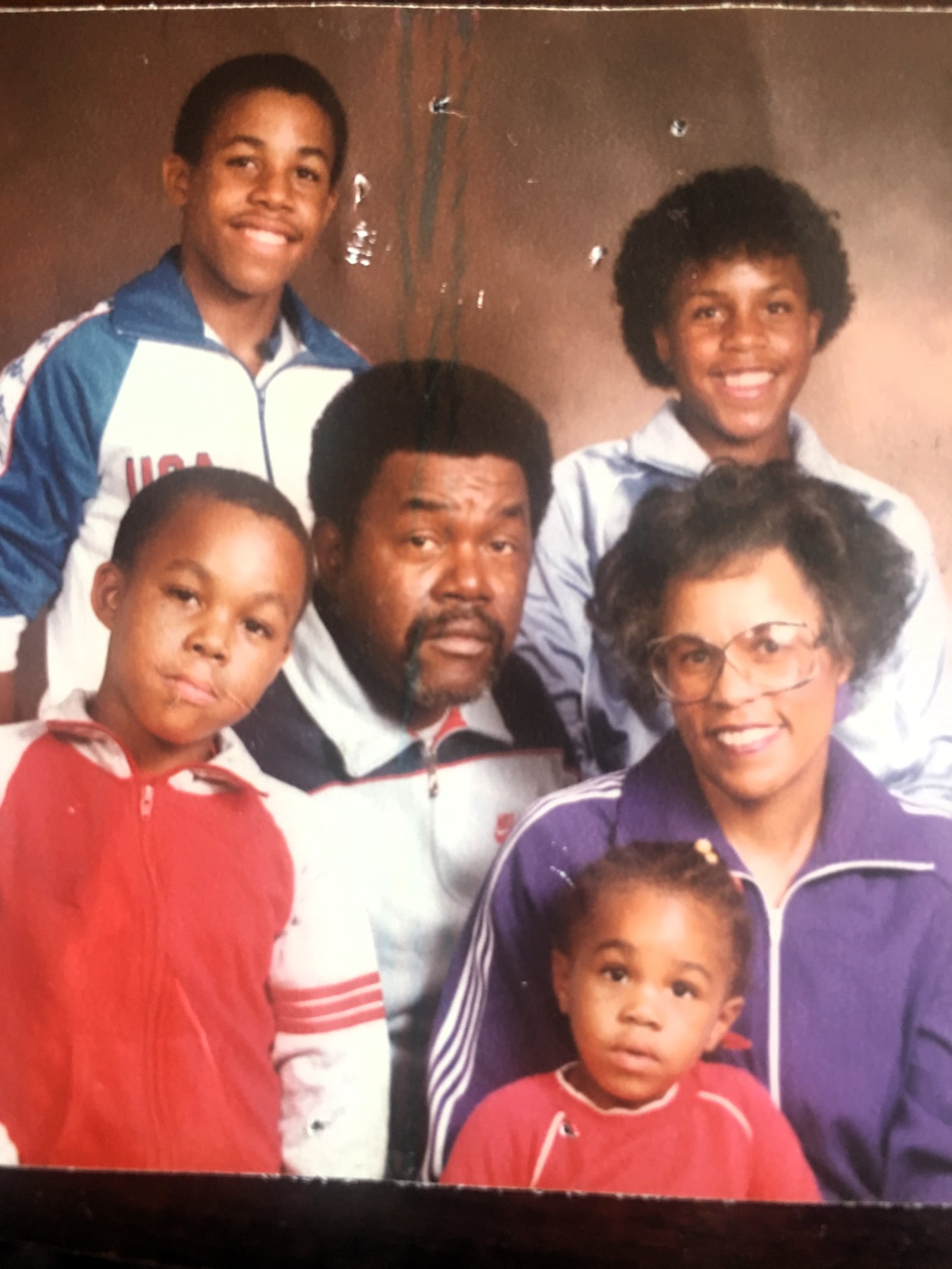 Lefty and Brenda with their young children:  Duane (top left); LaVonna (top right);  Lloyd (bottom left) and LeBren (bottom right.) CONTRIBUTED