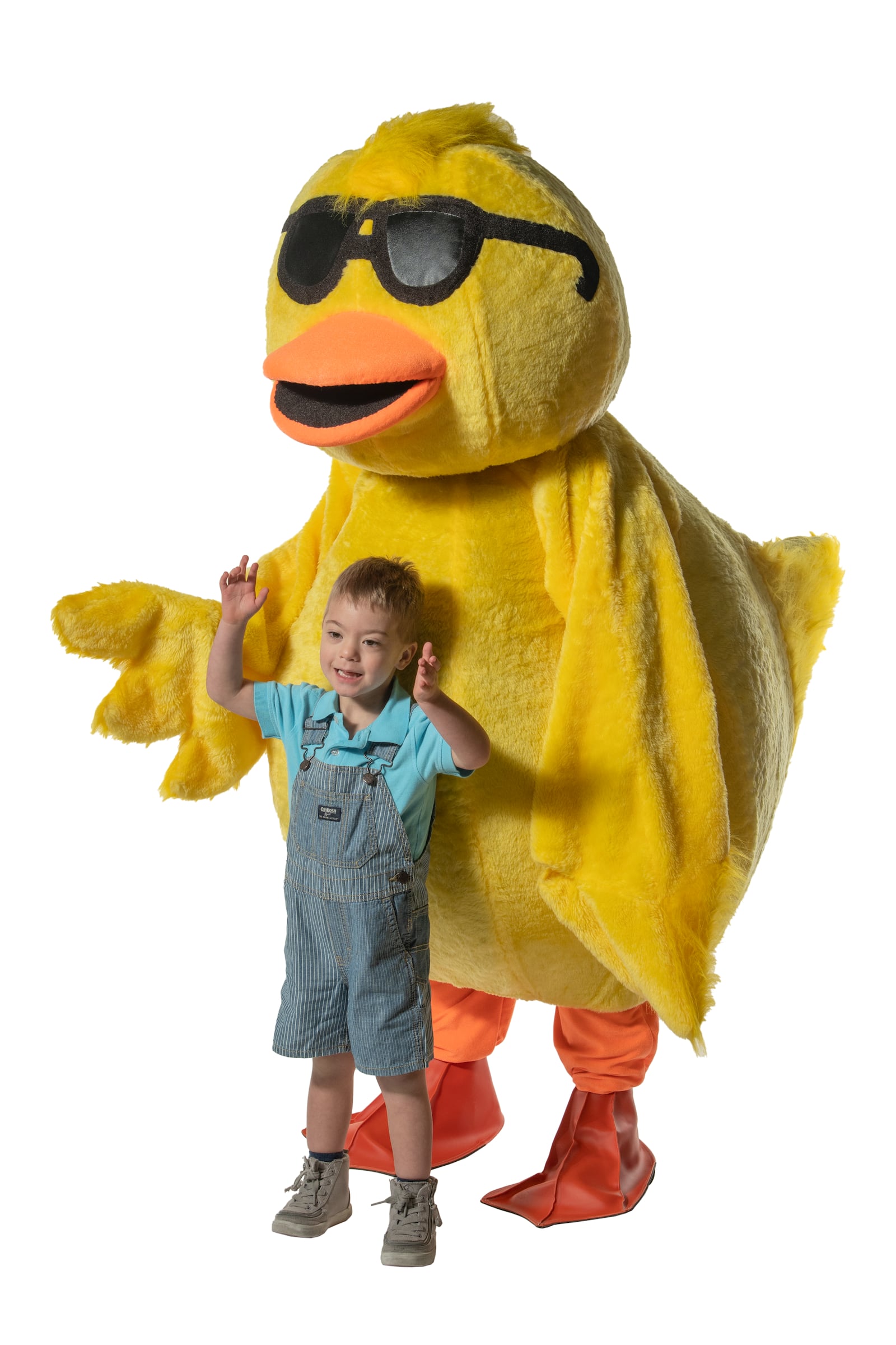 Zeke is the Ambassador for this year's Rubber Duck Regatta which raises funds for United Rehabilitation Services. CONTRIBUTED