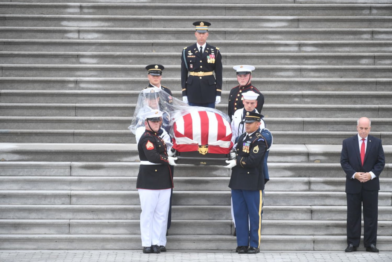 Photos: Sen. John McCain's memorial service at the National Cathedral