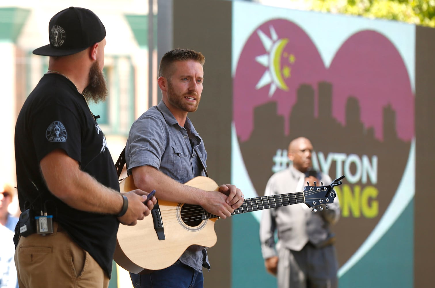 PHOTOS: Prayer vigil held for victims of Oregon District shooting