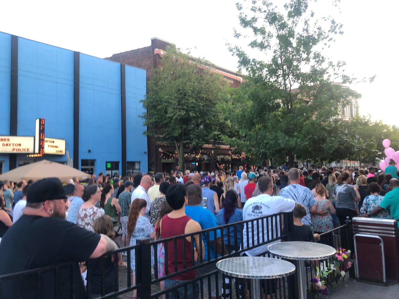 PHOTOS: Candlelight vigil in Dayton after shooting