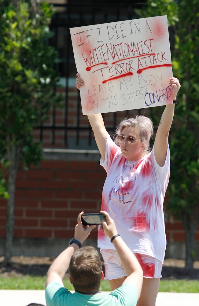 PHOTOS: Prayer vigil held for victims of Oregon District shooting