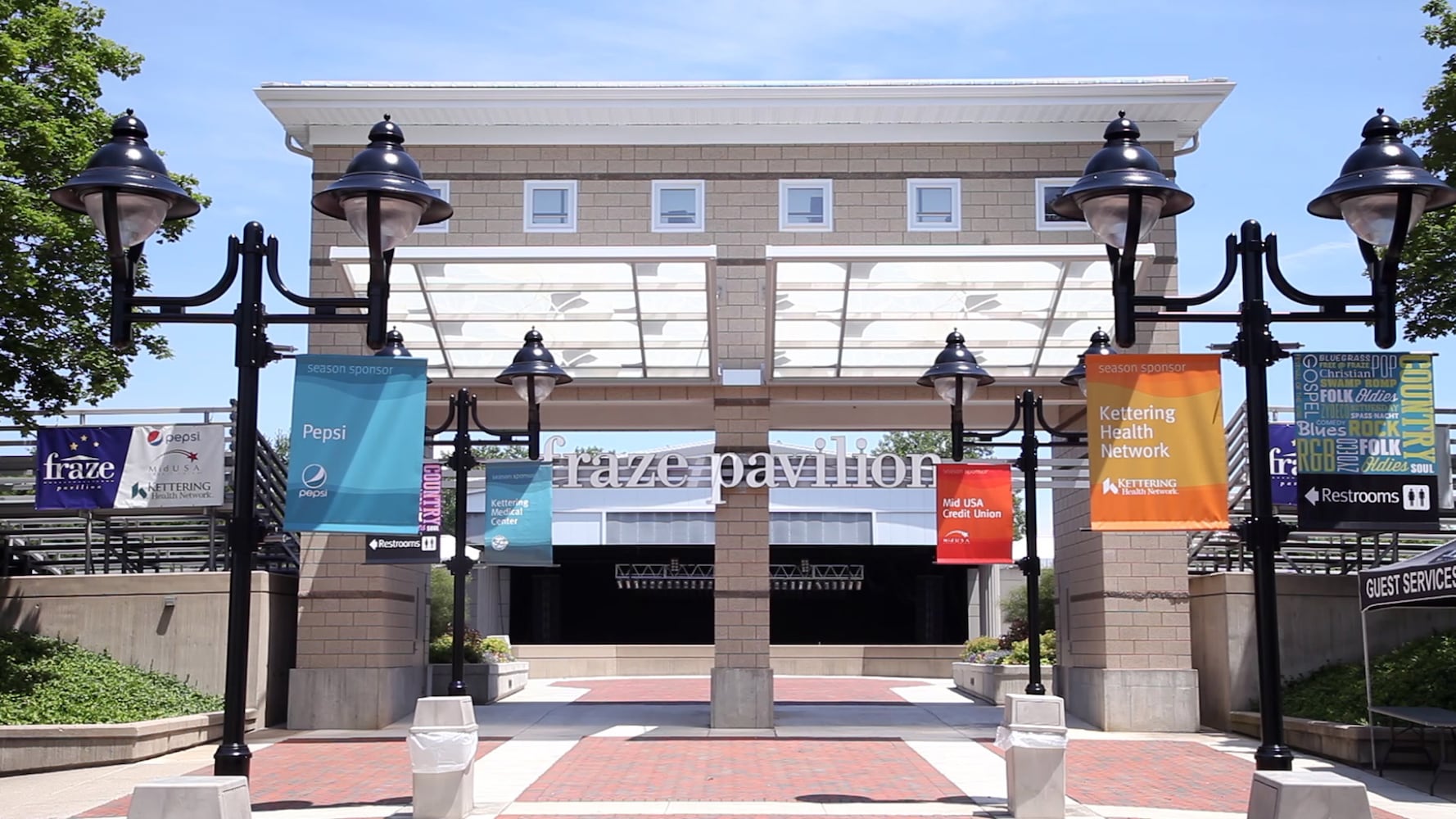 Fraze Pavilion tour