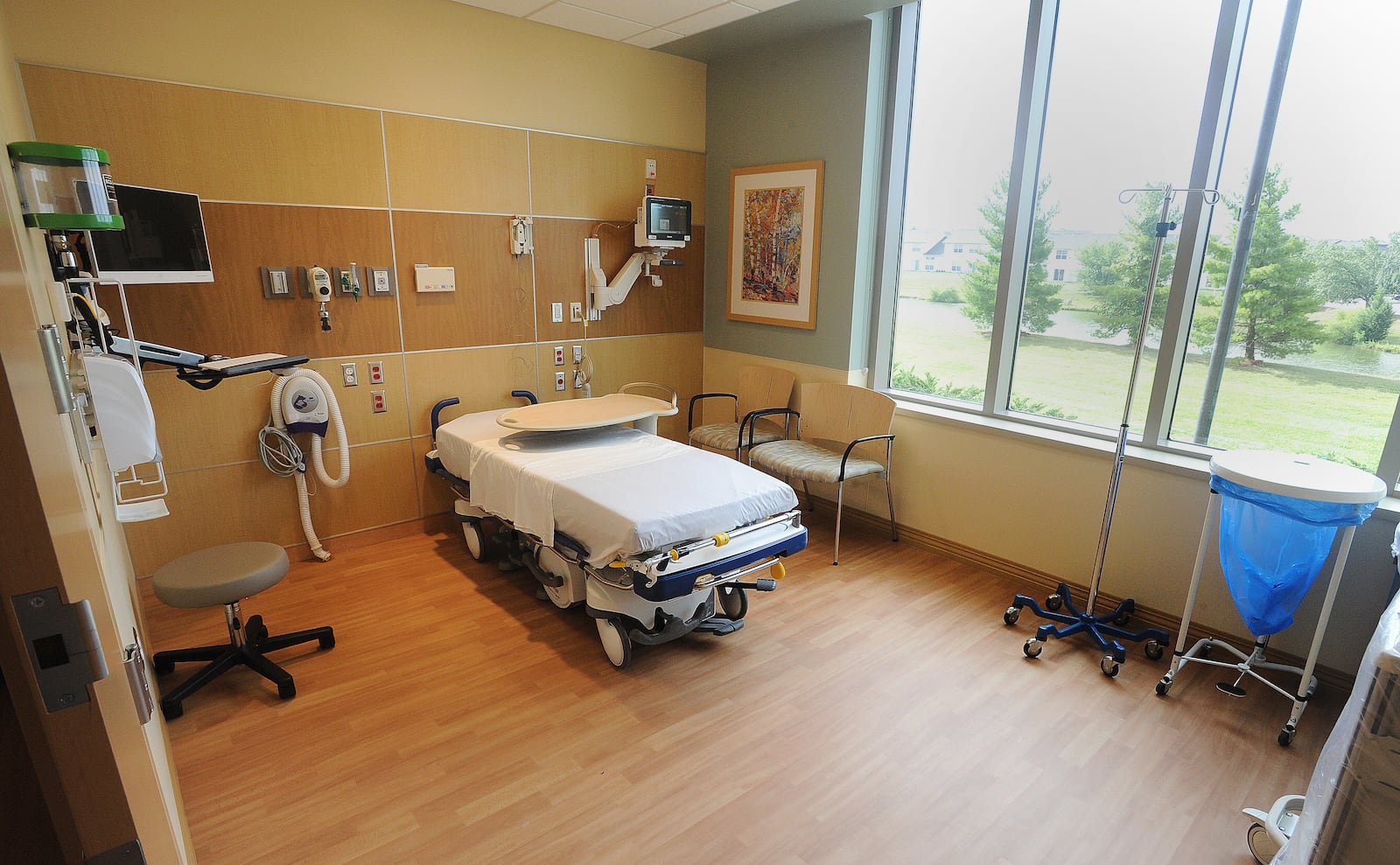 Inside the new $70 million expansion at Soin Medical Center. MARSHALL GORBY\STAFF