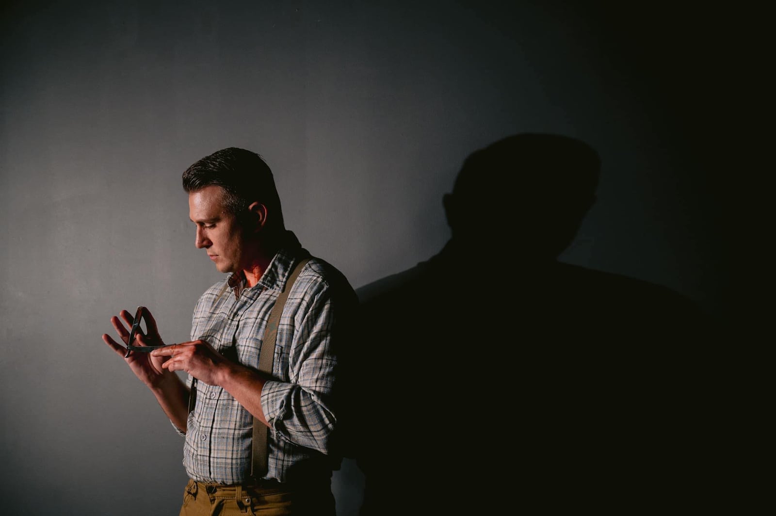 Philip Drennen portrays Sweeney Todd in TheatreLab Dayton's production of "Sweeney Todd: The Demon Barber of Fleet Street," slated Oct. 20-29 at PNC Arts Annex. PHOTO BY MACKENSIE KING