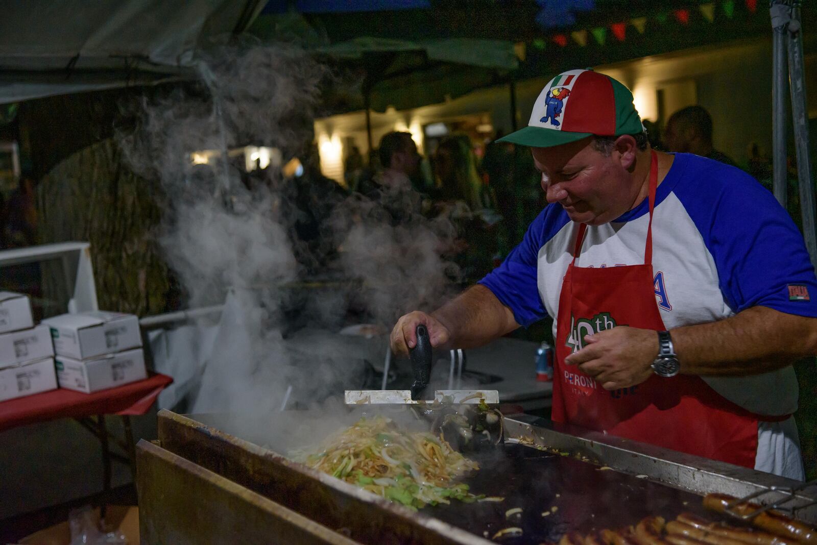 MANGIARE! The 42nd annual Italian Fall Festa dished out a three-day Italian feast Sept. 6-8, 2019, at the Sons of Italy lodge in Kettering. Did we spot you there? TOM GILLIAM/CONTRIBUTED