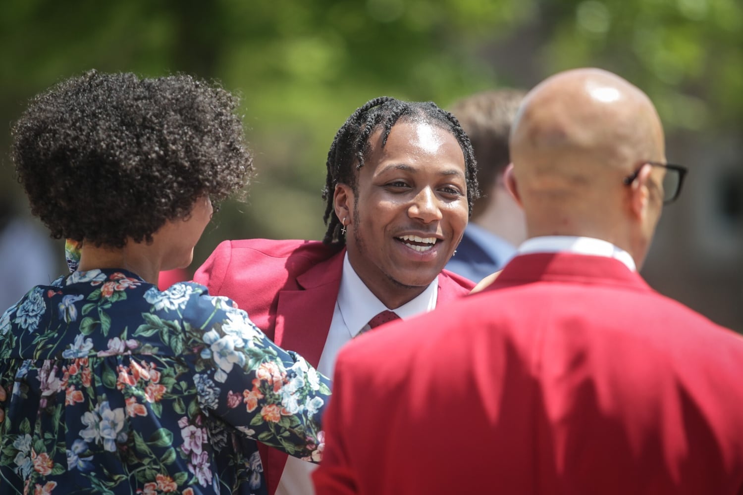 PHOTOS: Sculpture at WSU honors African-American fraternities, sororities