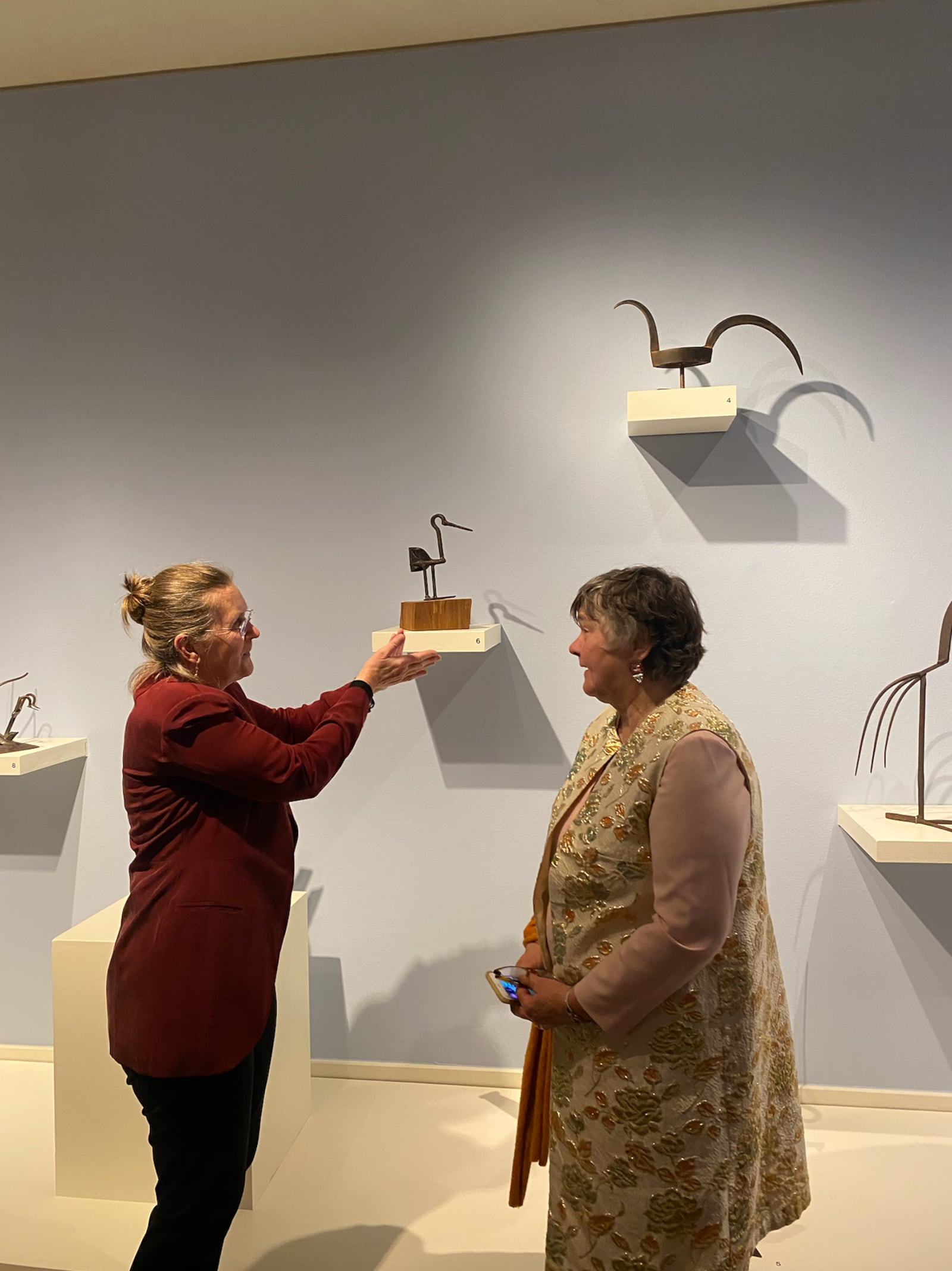 Late artist Aka Pereyma's daughters Vaka and Christina share their mother's legacy with the public through an exhibit of her Ukrainian artwork at Dayton Art Institute. CONTRIBUTED