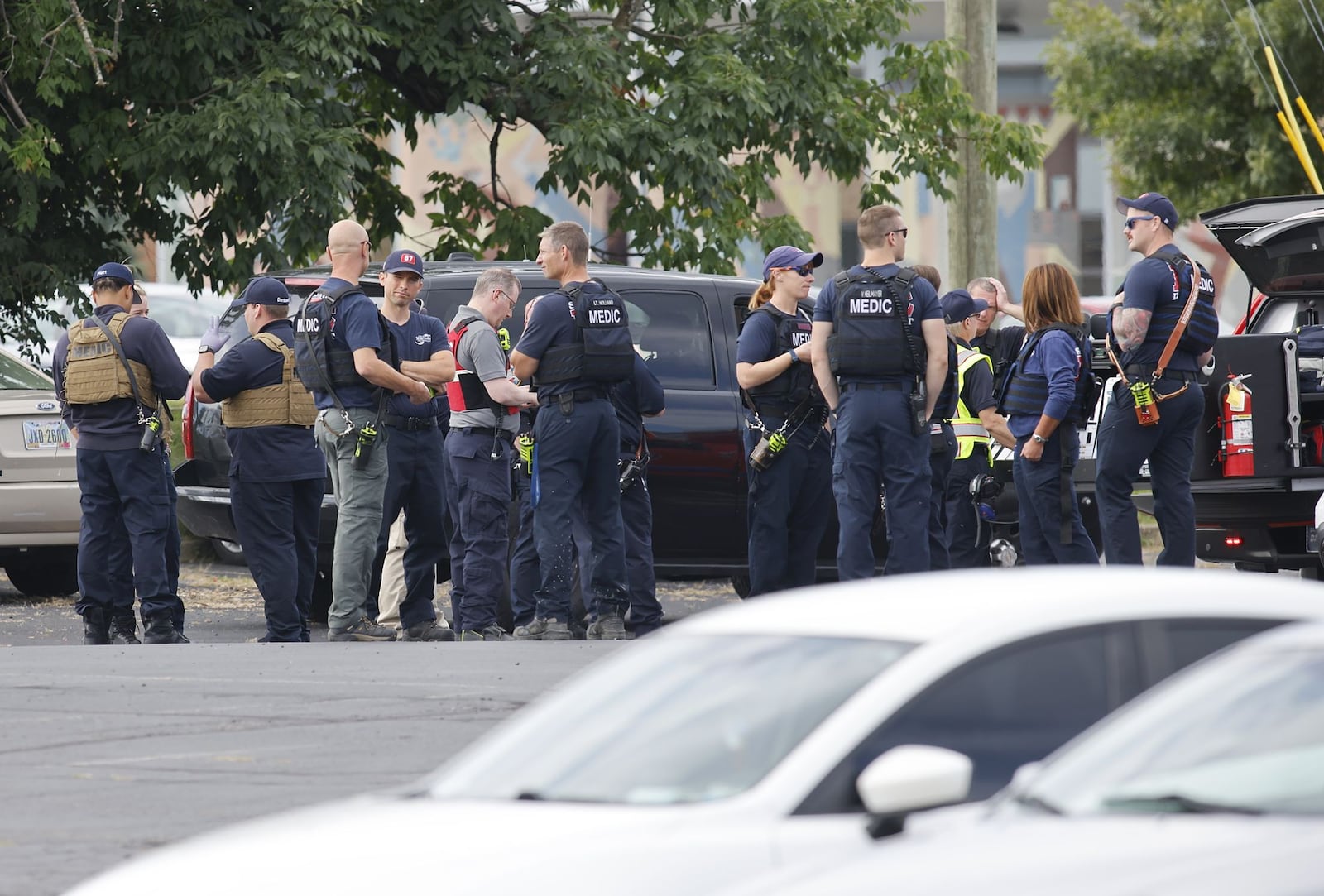 Police responded to Princeton High School on Friday, Sept. 23, 2002 after a report of an active shooter. The report was a hoax, officials said. NICK GRAHAM/STAFF